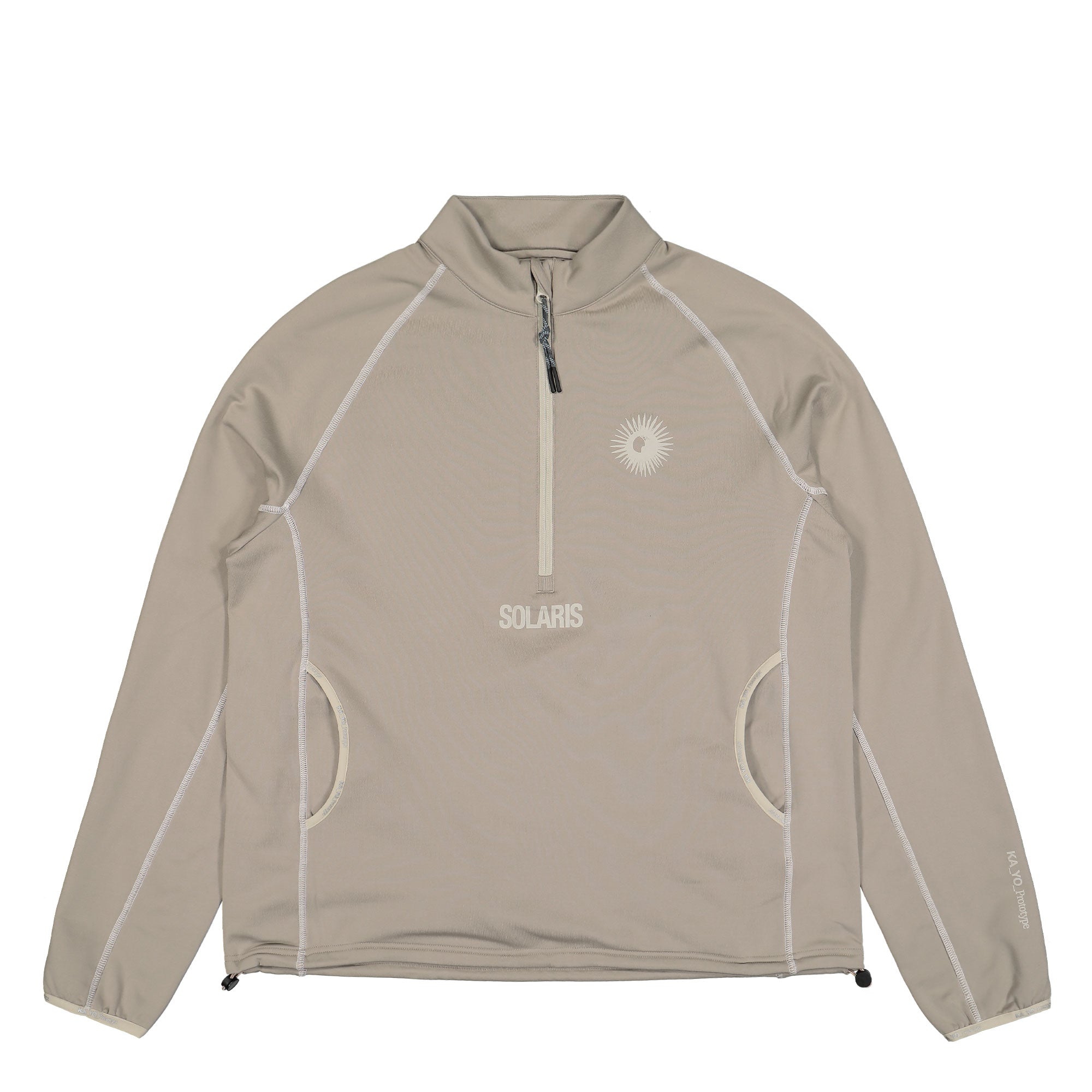 KA_YO_Prototype Half Zip Base Layer Solaris Sand Sweatshirts 80040 118 | Overkill