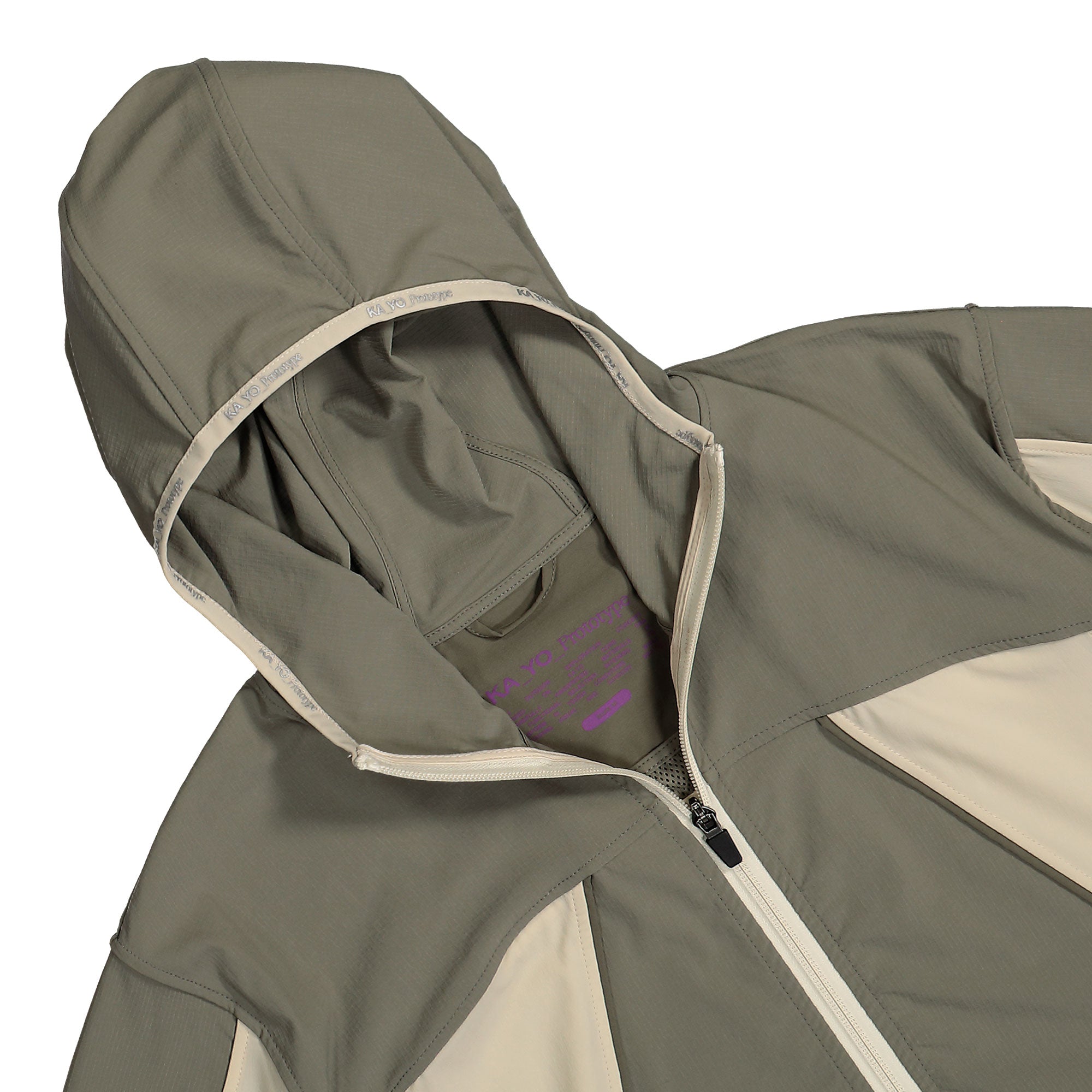 KA_YO_Prototype Running Jacket Solaris Stone Jackets Close-up | Overkill