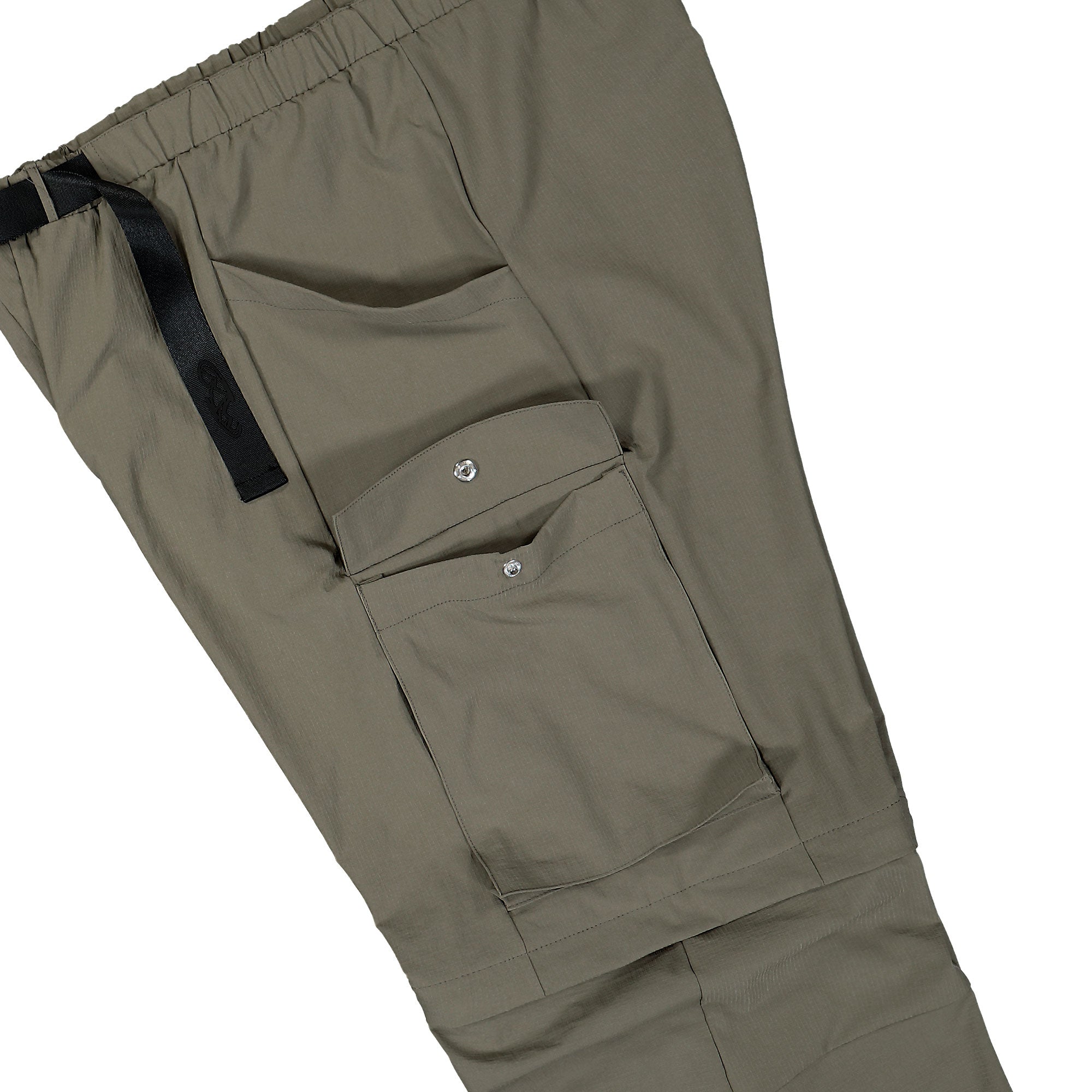KA_YO_Prototype Lightweight Cargo Zip Off Stone Sweat & Track Pants Detail view 4 | Overkill