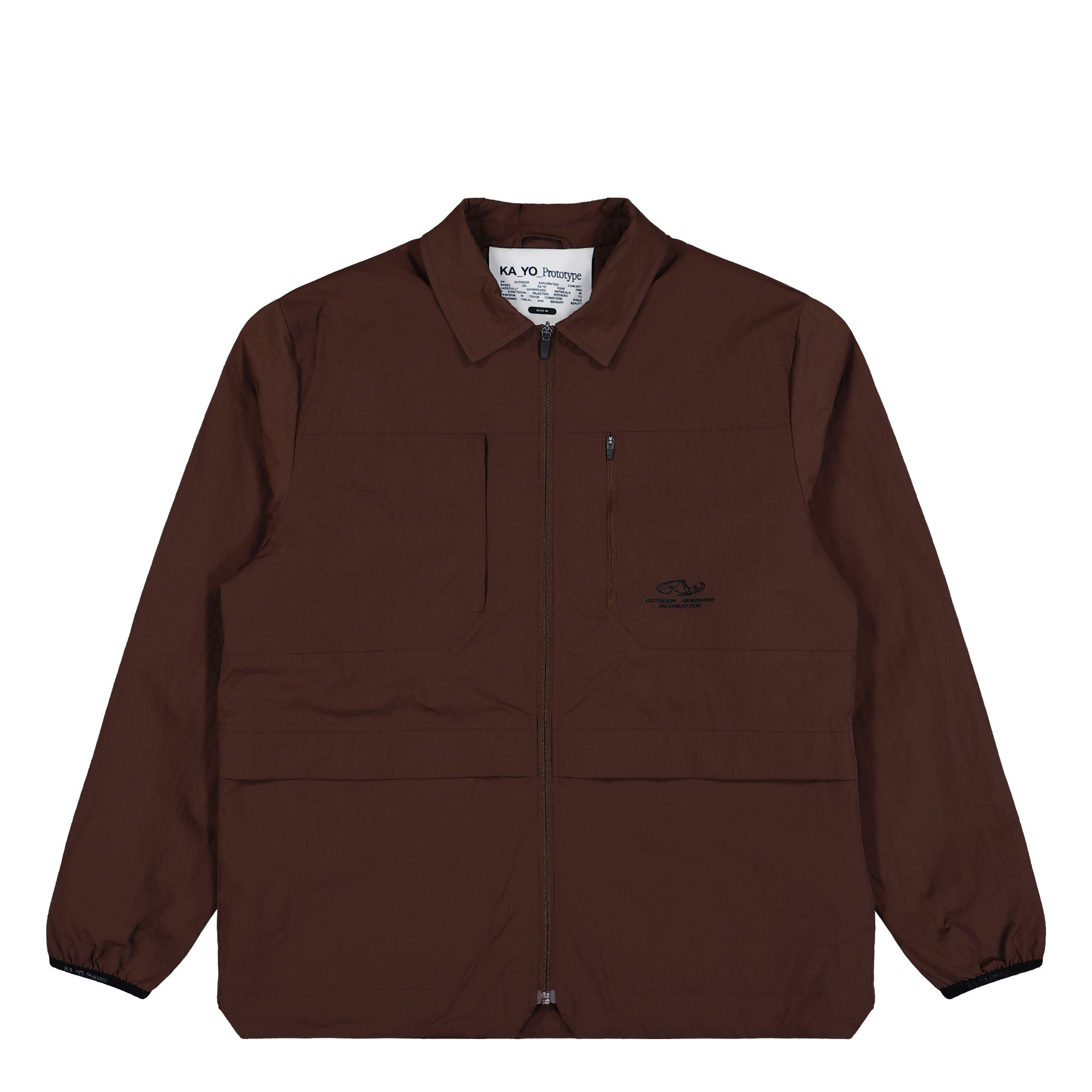KA_YO_Prototype Overshirt Insulated Burnt Wine Jackets 80055 872 | Overkill