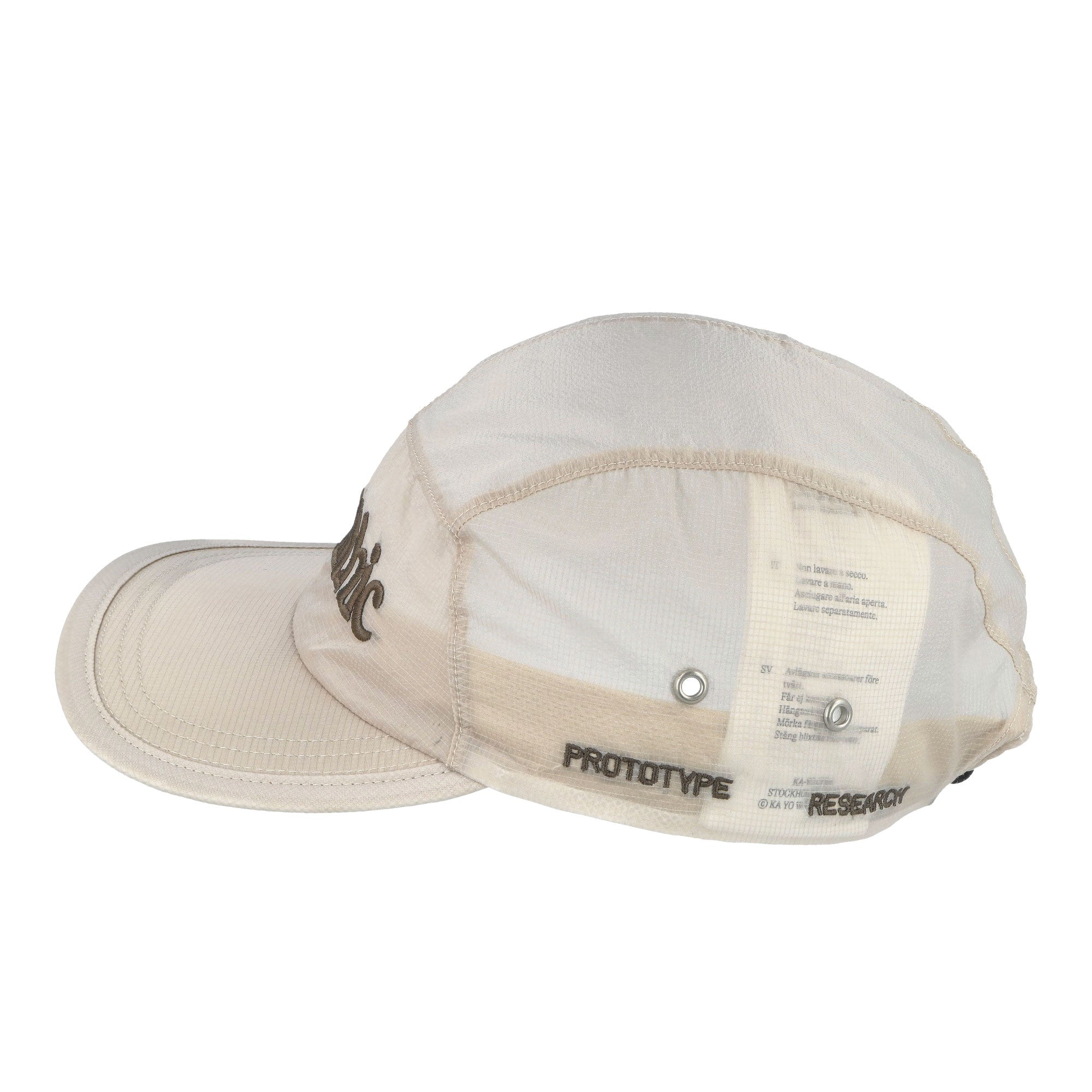 KA_YO_Prototype 5 Panel Cap Plaza Taupe Caps 80058 647 Close-up | Overkill