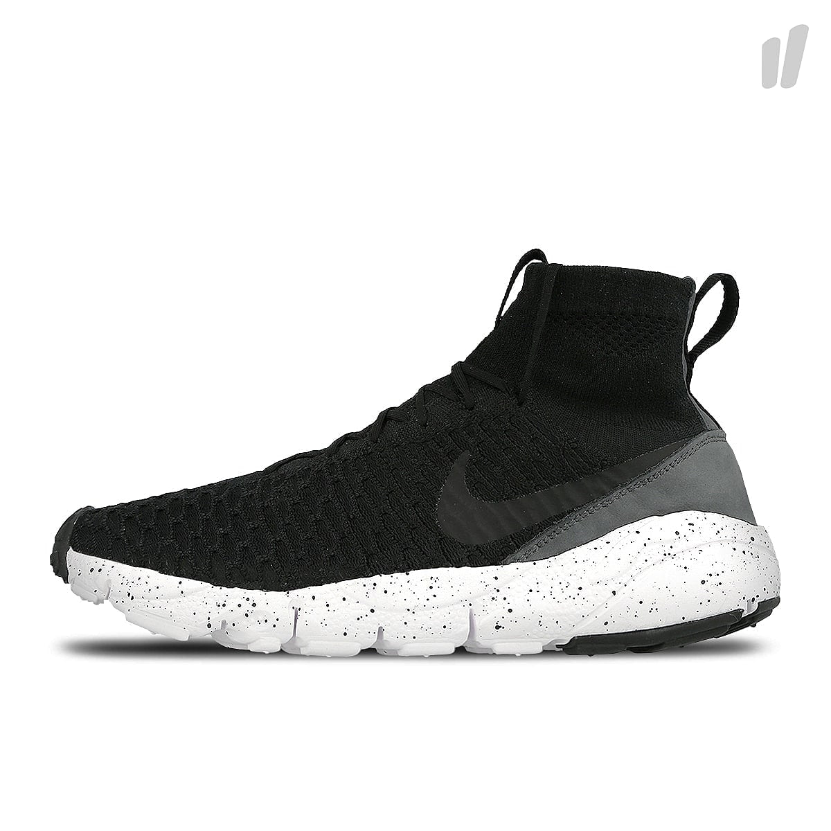 Nike air footscape magista flyknit Black-Black - Dark Grey - Volt Sweatshirts 816560 003 | Overkill