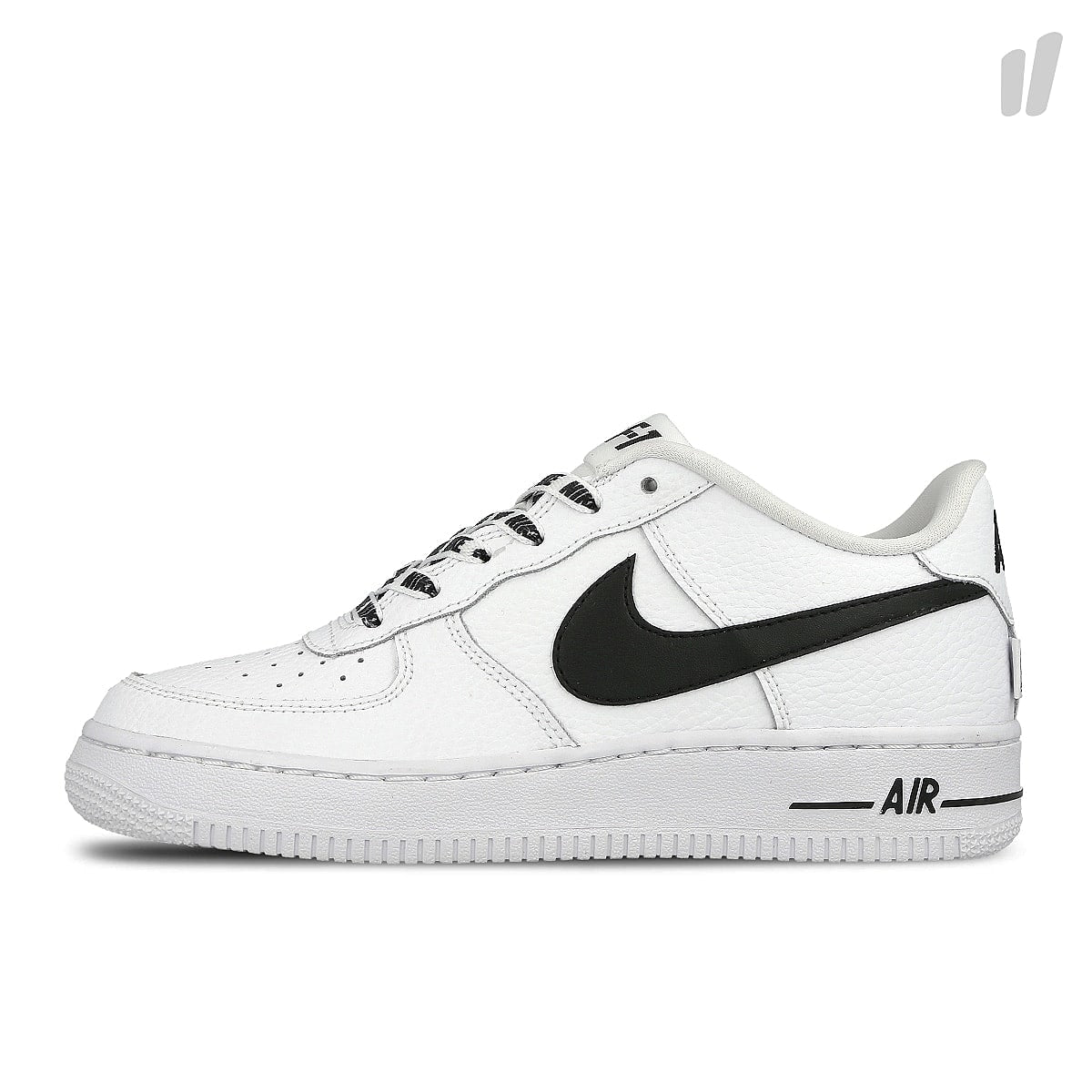 Nike air force 1 lv8 gs White-Black Low Top Sneakers 820438 108 | Overkill