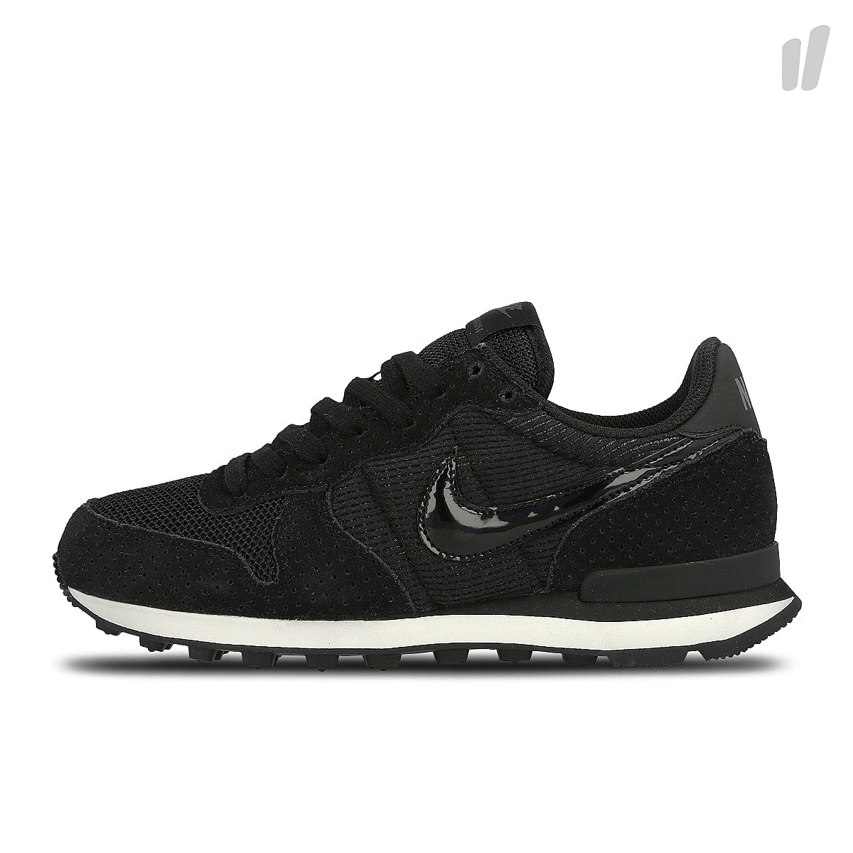 Nike wmns internationalist Black / Black - Dark Grey - Summit White Sneakers 828407 003 | Overkill