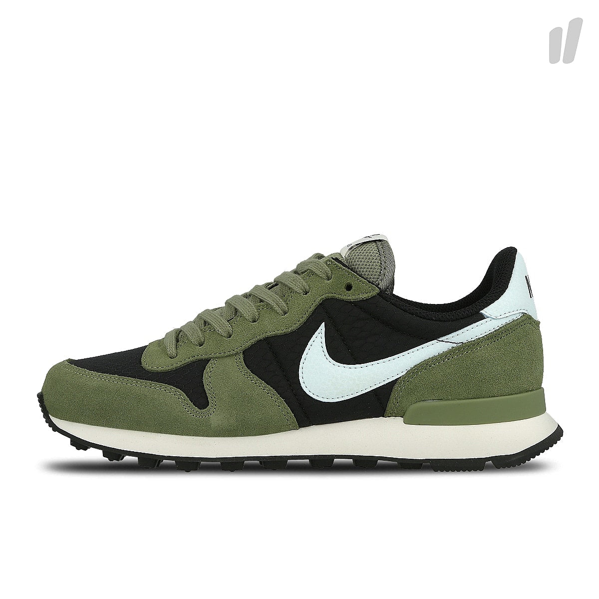 Nike wmns internationalist Black-Glacier Blue - Palm Green Sneakers 828407 006 | Overkill