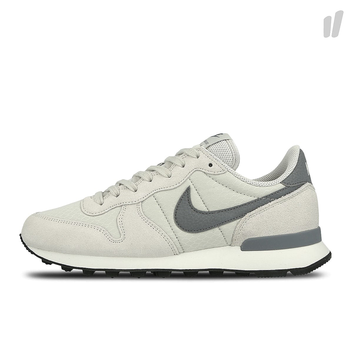Nike wmns internationalist Light Bone-Cool Grey - Summit White - Black Sneakers 828407 009 | Overkill