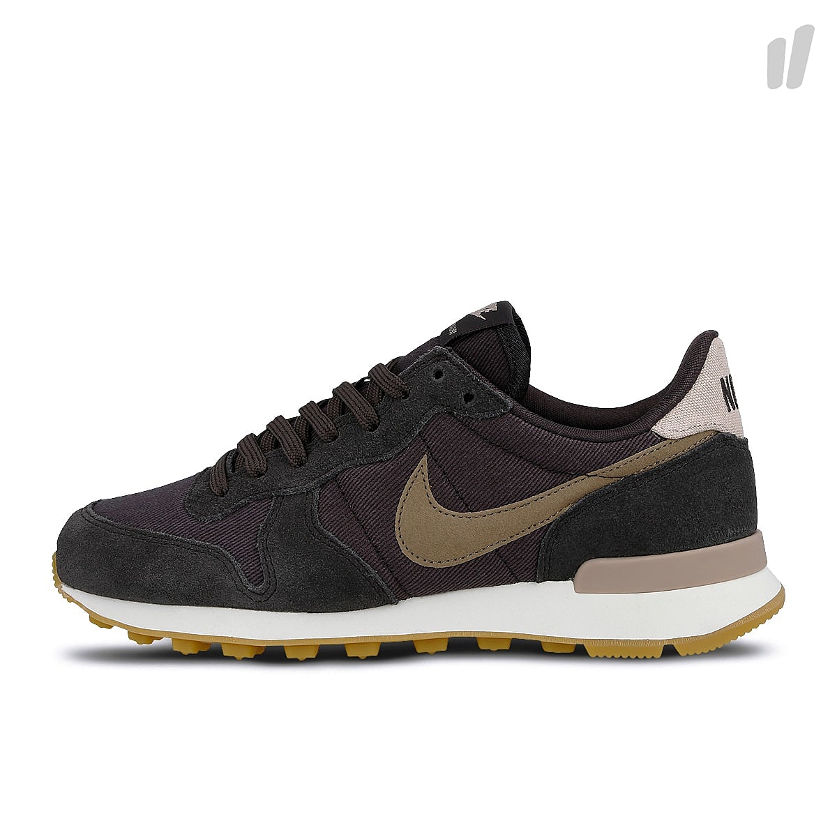 Nike wmns internationalist Oil Grey / Mink Brown - Summit White Sneakers 828407 024 | Overkill