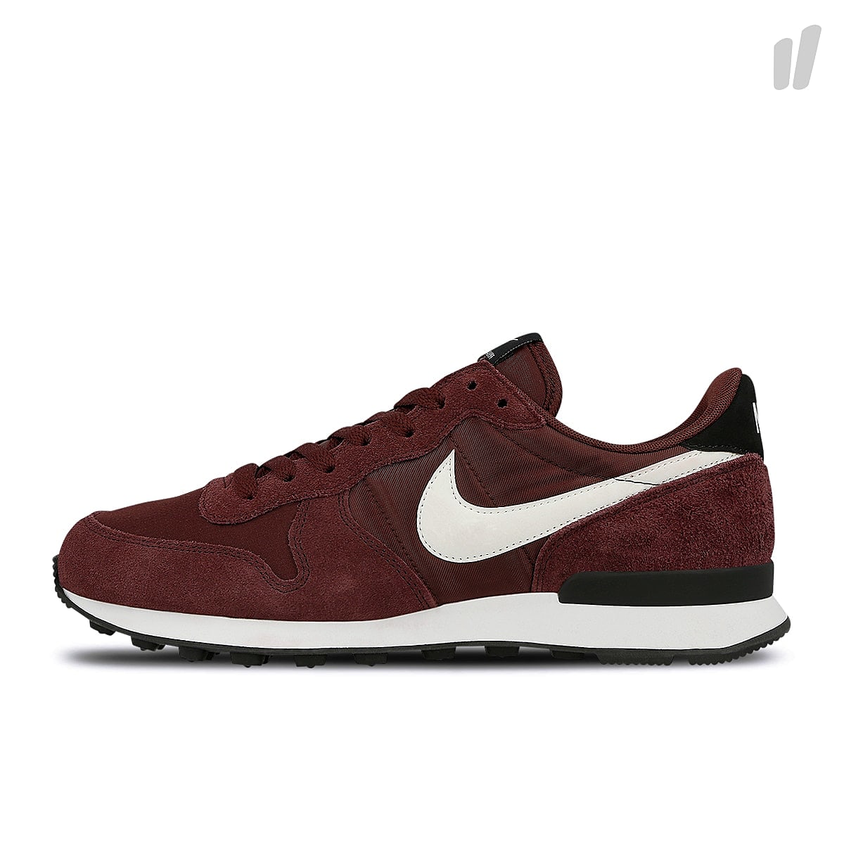 Nike wmns internationalist Burgundy Crush-Summit White - Black Sneakers 828407 614 | Overkill