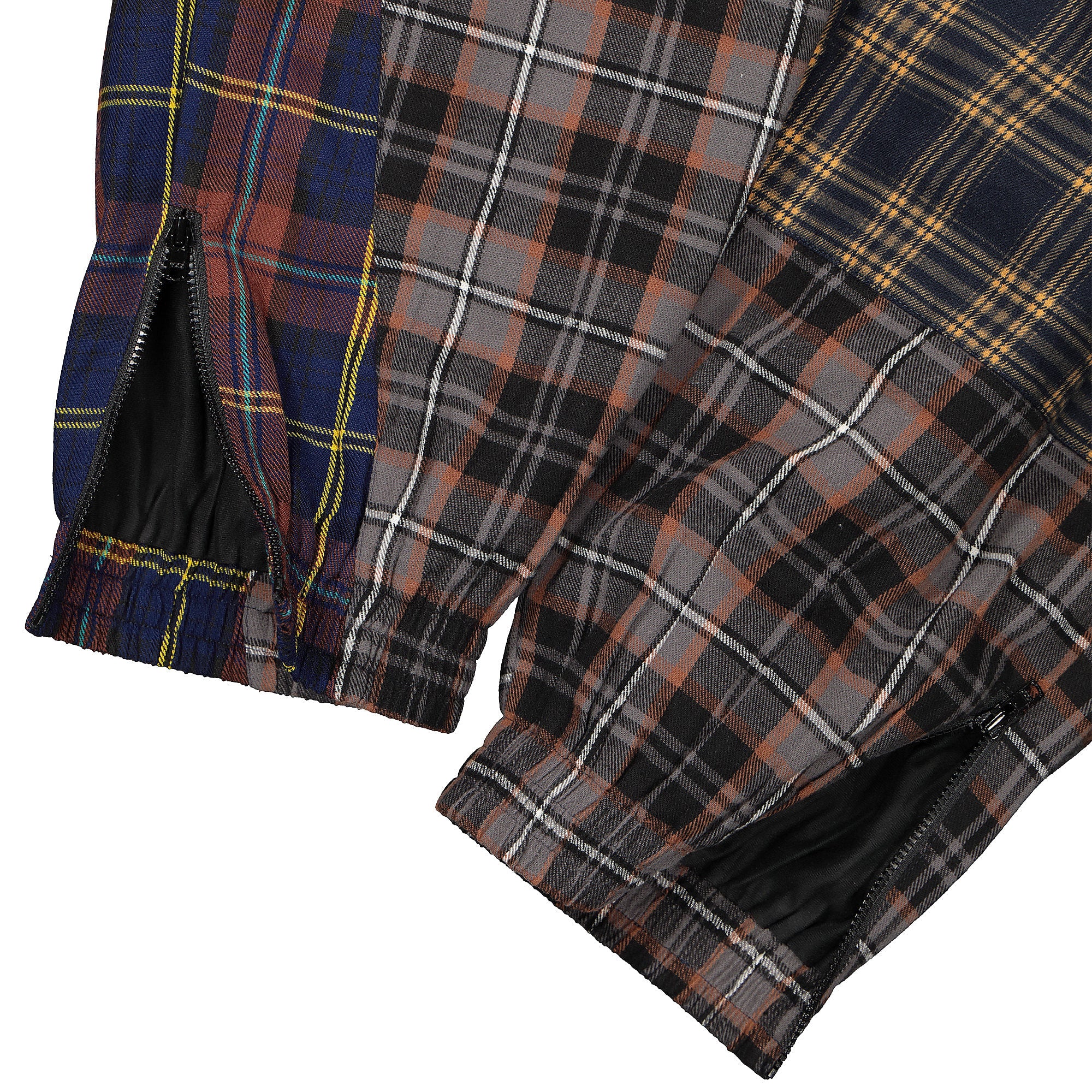 Perks And Mini Over Its Shadow Checked Pants Dark Check Multi Casual Pants Close-up | Overkill