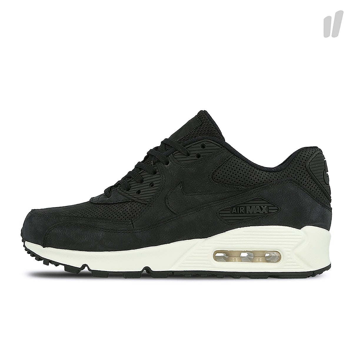 Nike wmns air max 90 pinnacle Black-Black - Sail Sneakers 839612 006 | Overkill
