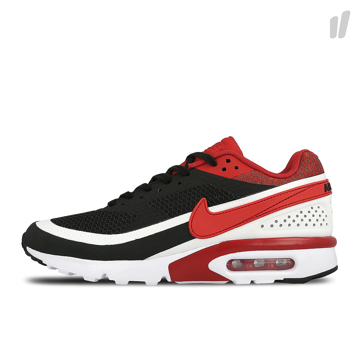 Nike air max bw ultra se Black / University Red - White Sneakers 844967 006 | Overkill