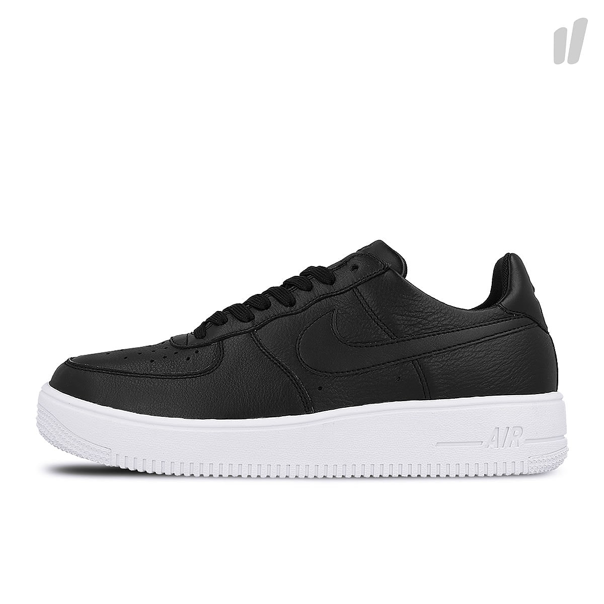 Nike air force 1 ultraforce leather Black / Black - White Low Top Sneakers 845052 003 | Overkill