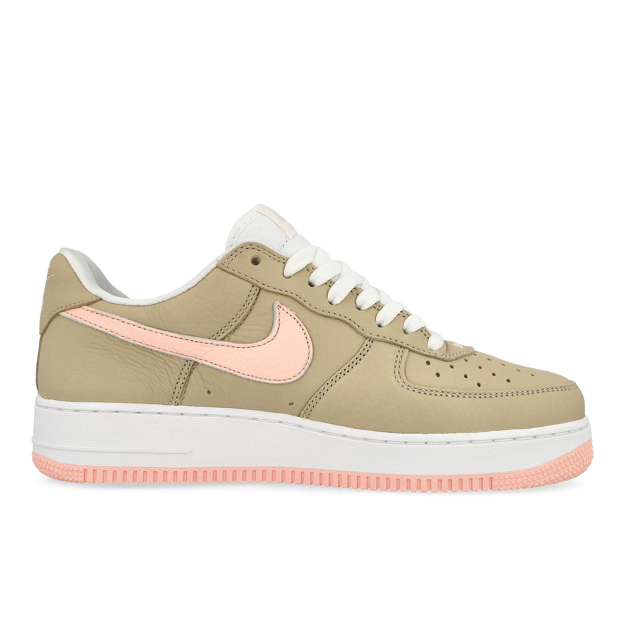Nike Air Force 1 Low Retro Linen / Atmosphere - True White Low Top Sneakers Silhouette | Overkill