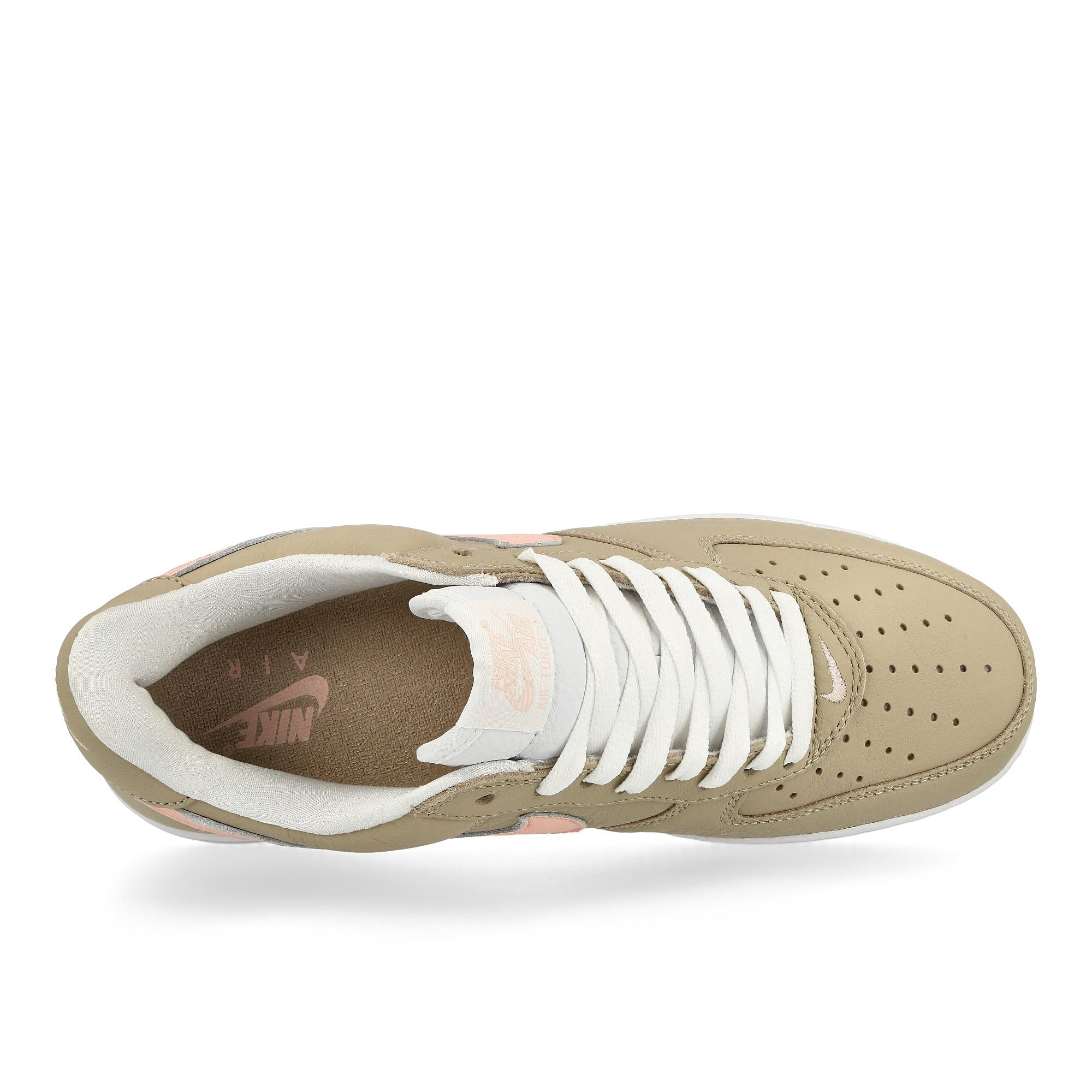 Nike Air Force 1 Low Retro Linen / Atmosphere - True White Low Top Sneakers Detailfoto | Overkill