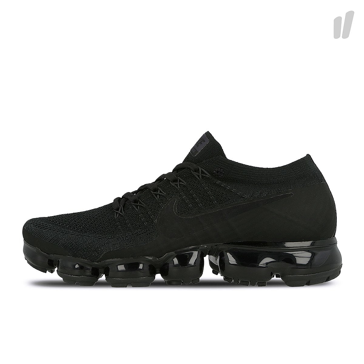 Nike air vapormax flyknit Black / Black - Anthracite White Sneakers 849558 011 | Overkill