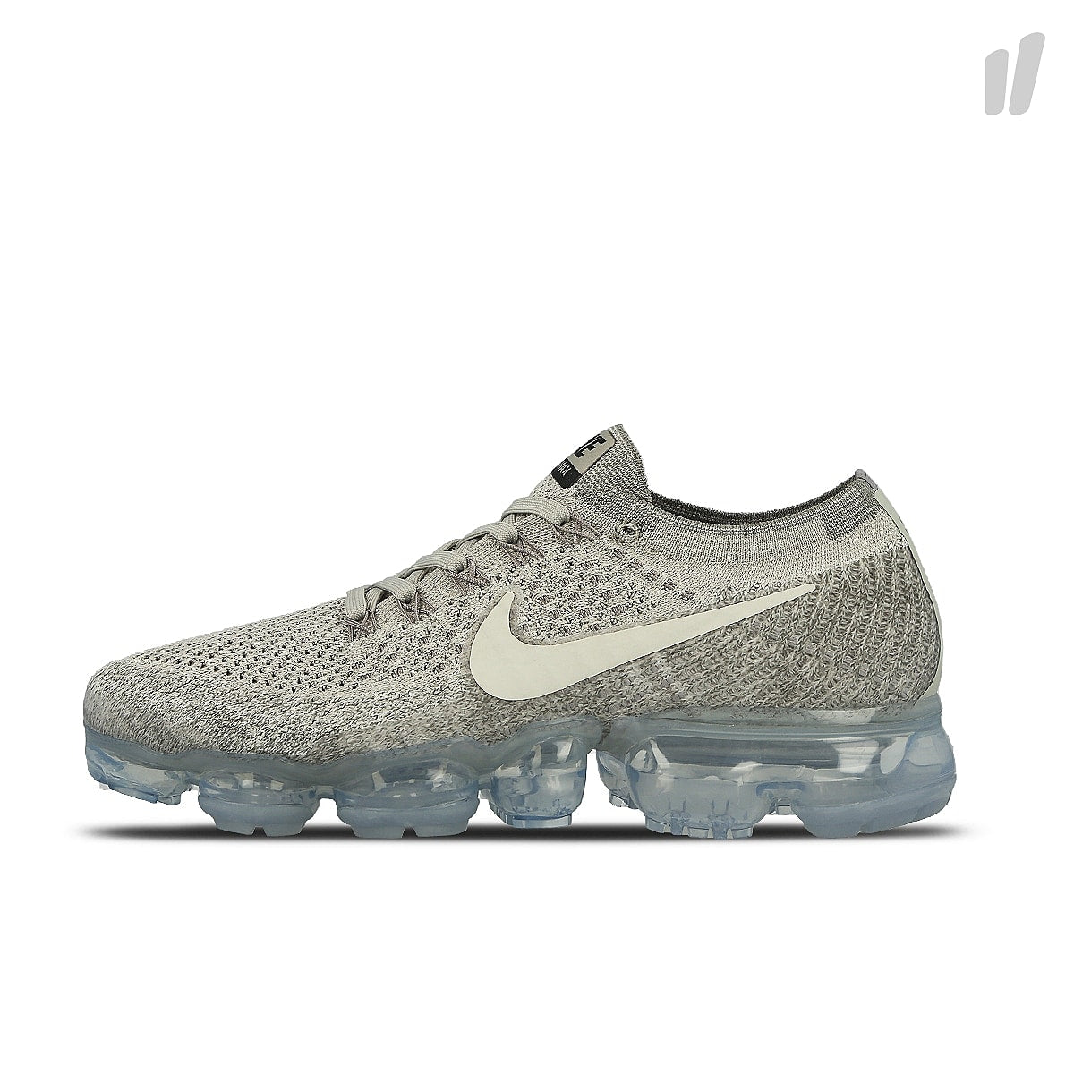Nike air vapormax flyknit Pale Grey / Black - Sail - Light Charcoal Sneakers 849558 005 | Overkill