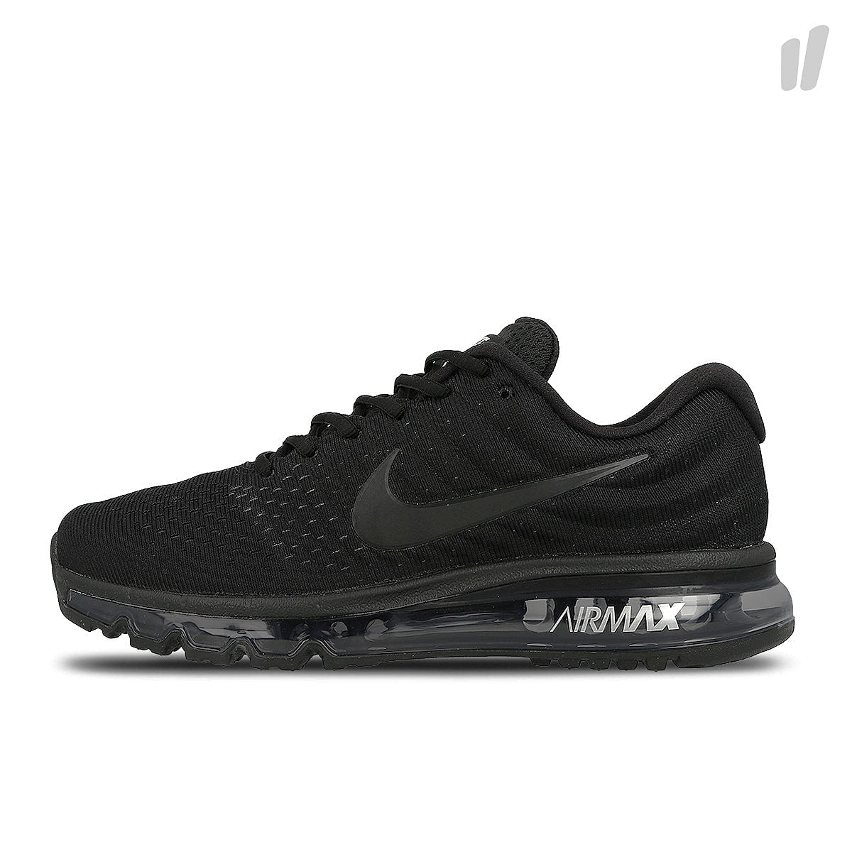 Nike air max 2017 Black-Black - Black Sneakers 849559 004 | Overkill