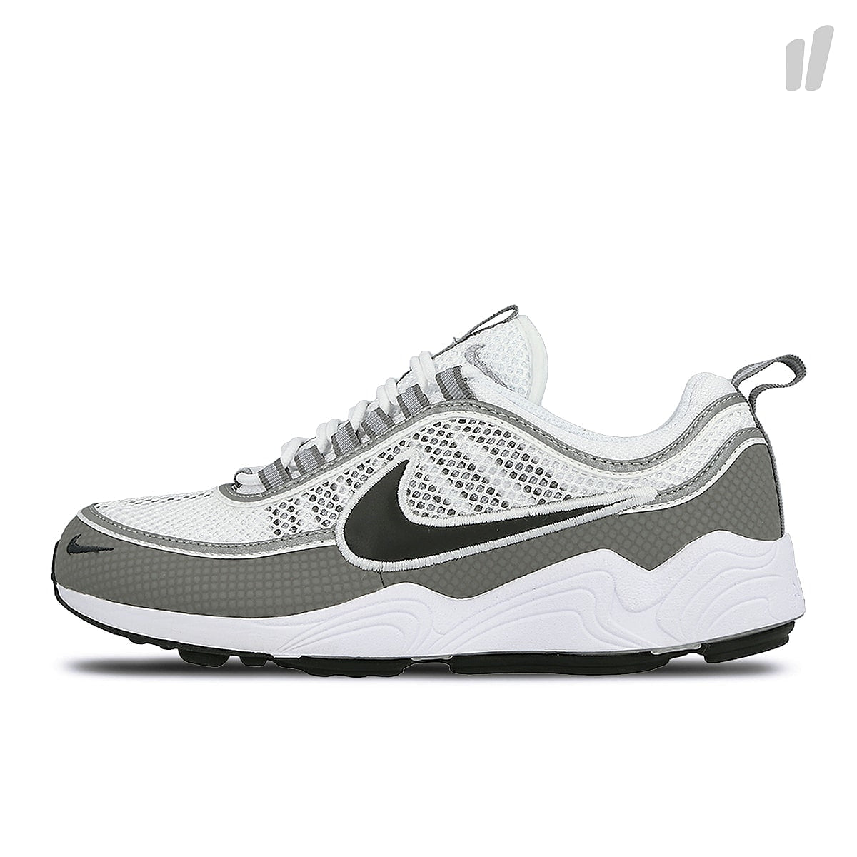 Nike air zoom spiridon White-Black - Light Ash Sneakers 849776 101 | Overkill