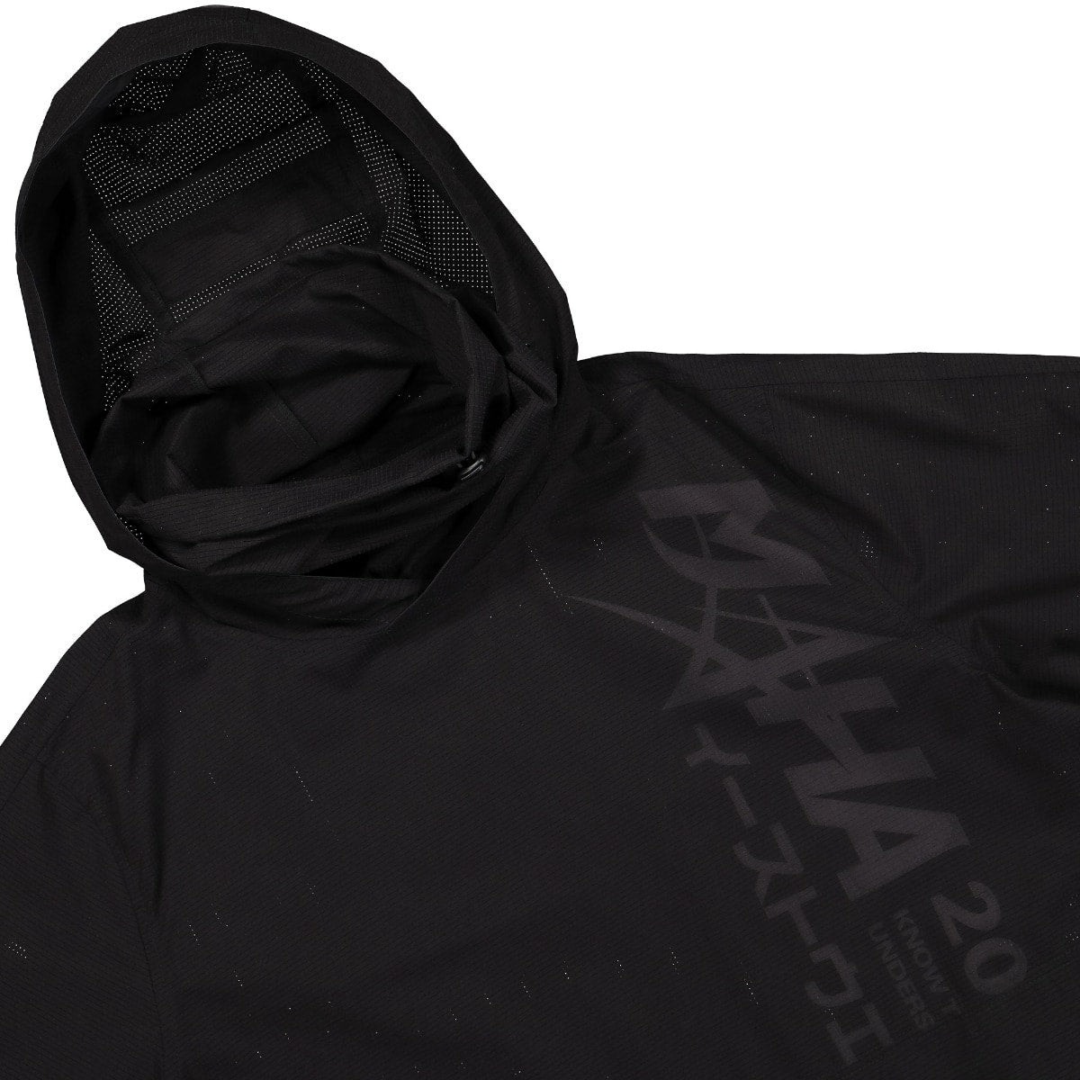 Maharishi 2020RISHI Tech Crackle Jacket Black Bamboo Jackets Close-up | Overkill