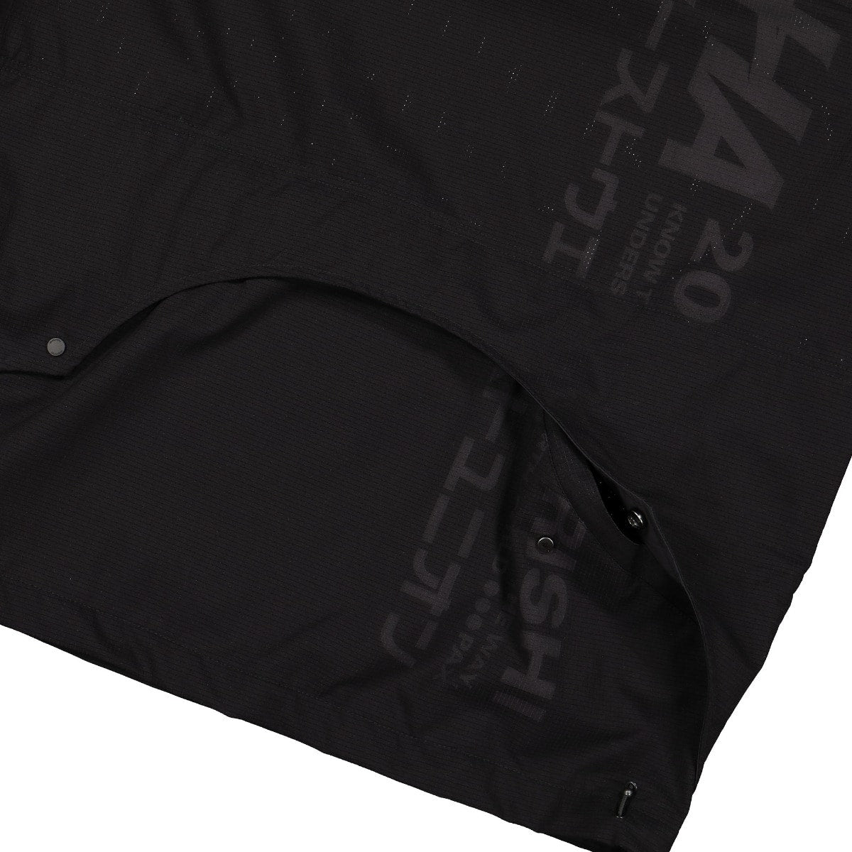 Maharishi 2020RISHI Tech Crackle Jacket Black Bamboo Jackets Detailfoto | Overkill