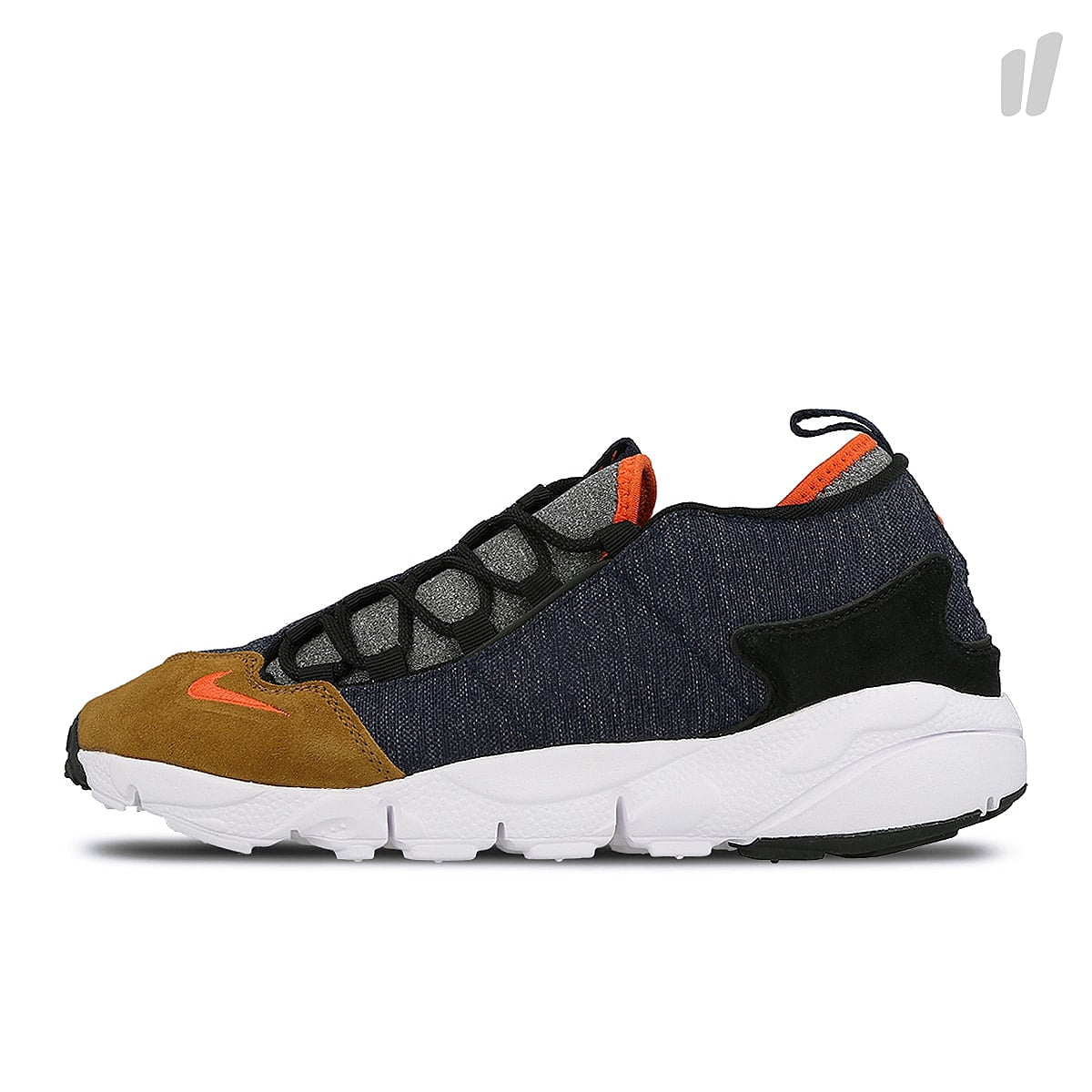 Nike air footscape nm Obsidian-Team Orange - Anthracite Low Top Sneakers 852629 401 | Overkill