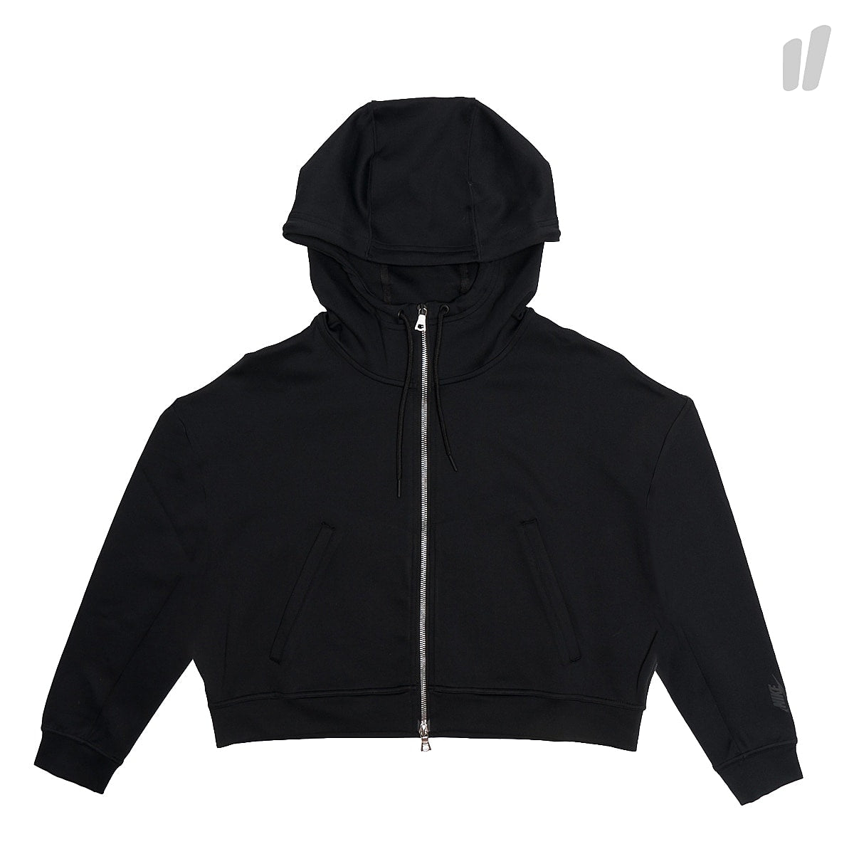 Nike Wmns Essentials Full Zip Hoodie Black / Black Hoodies 853793 010 | Overkill