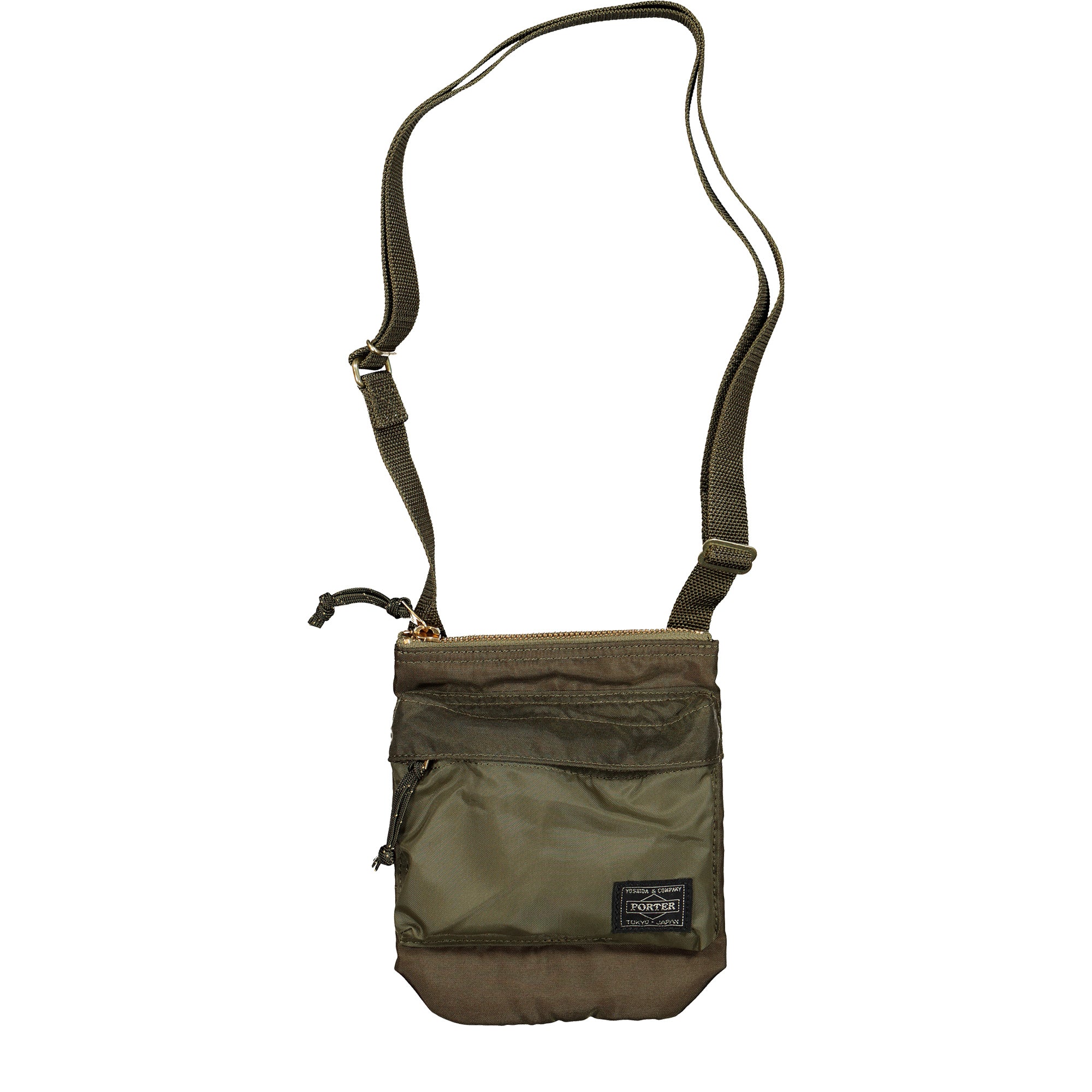 Porter-Yoshida & Co. Force Shoulder Pouch Olive Drab Shoulder & Cross Body Bags 855-05461-30 Detailfoto | Overkill