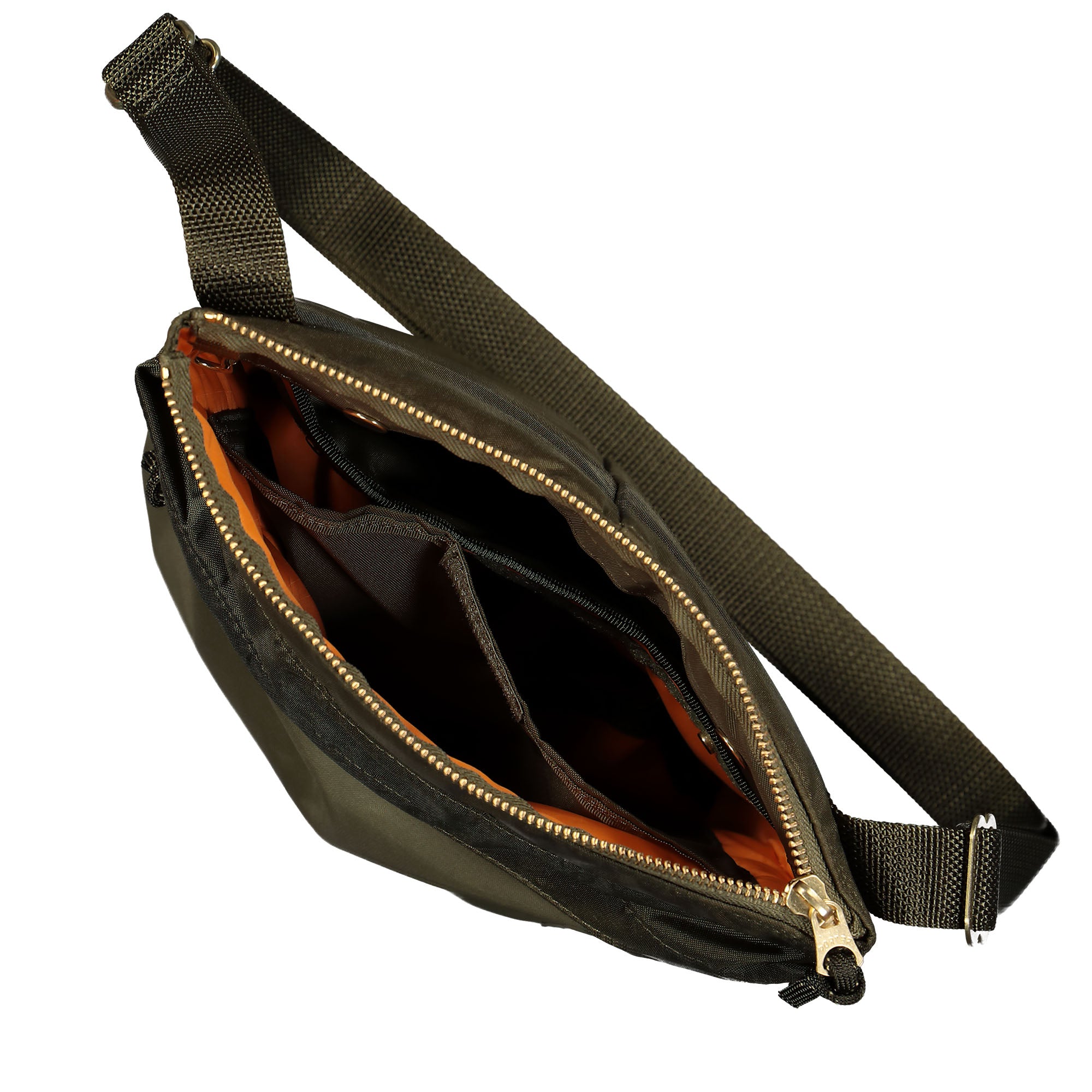 Porter-Yoshida & Co. Force Shoulder Bag Olive Drab Shoulder & Cross Body Bags 855-05901-30 Detail View 1 | Overkill