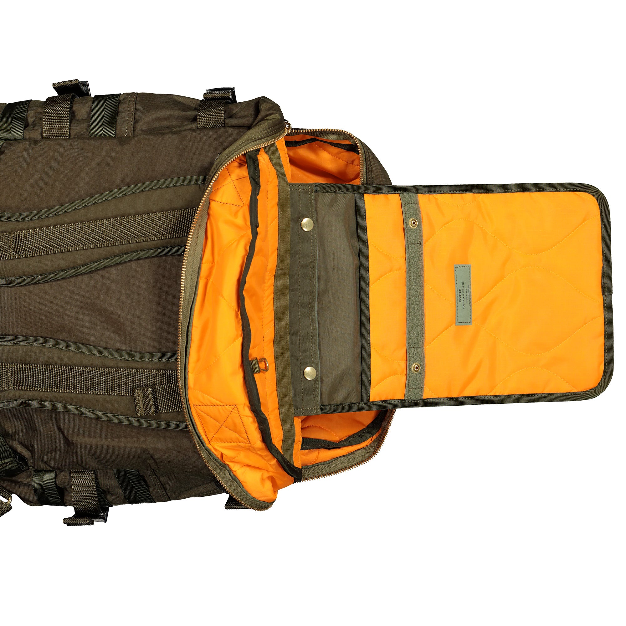 Porter-Yoshida & Co. Force Daypack Olive Drab Backpacks 855-05902-30 Detailfoto | Overkill