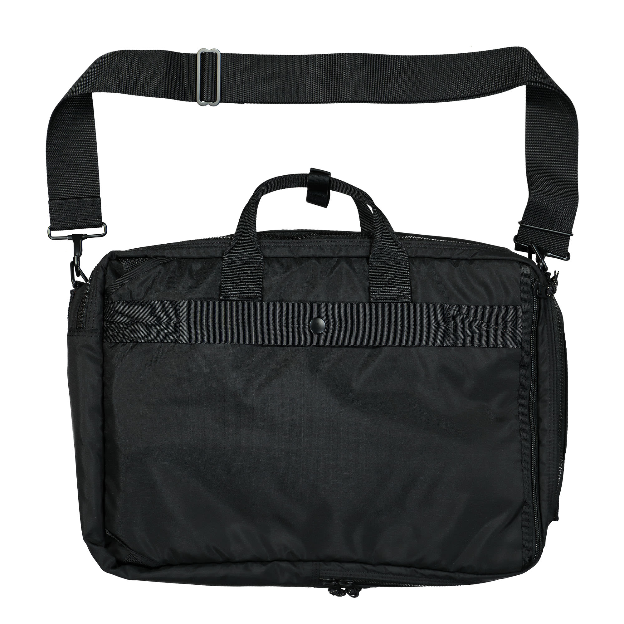 Porter-Yoshida & Co. Force 3Way Briefcase Black Briefcases & Messenger Bags Close-up | Overkill