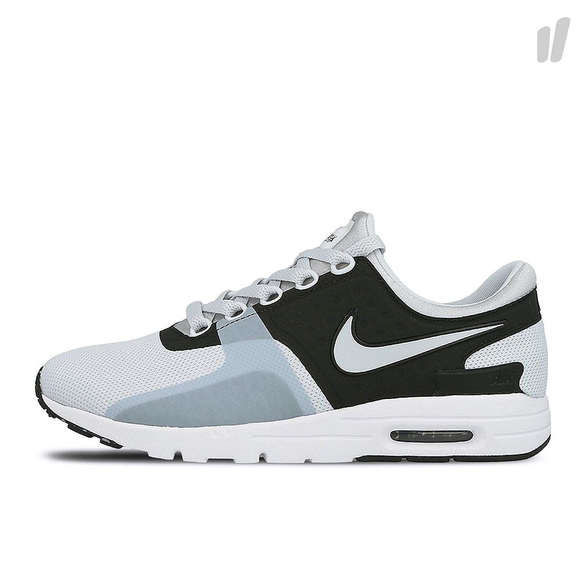 Nike wmns air max zero Pure Platinium / Pure Platinium Sneakers 857661 007 | Overkill