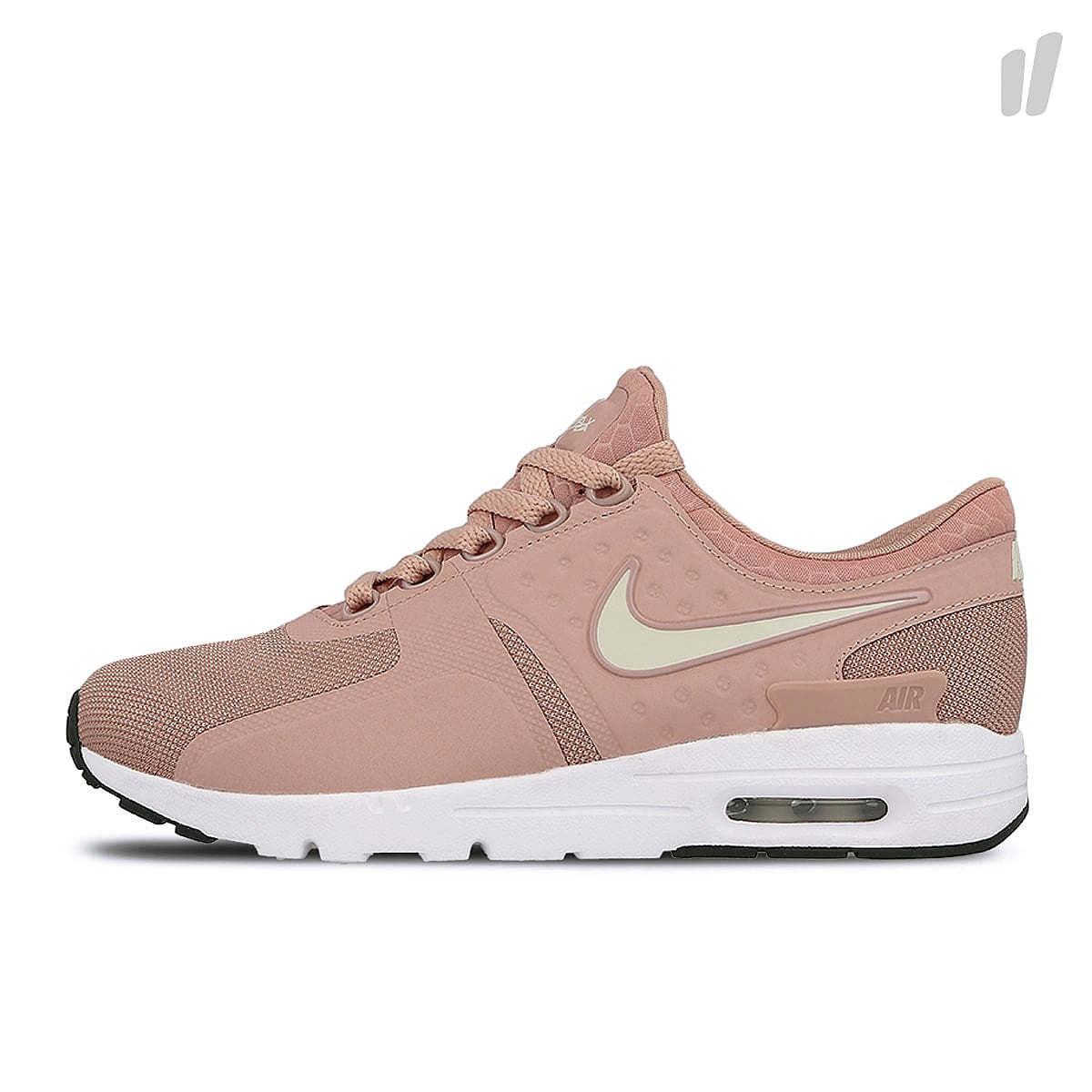 Nike wmns air max zero Particle Pink / Light Bone - Black - White Sneakers 857661 605 | Overkill