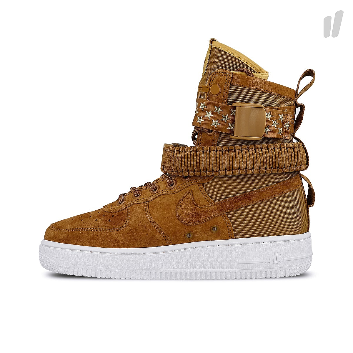 Nike wmns sf air force 1 Muted Bronze-Muted Bronze - White High Top Sneakers 857872 203 | Overkill