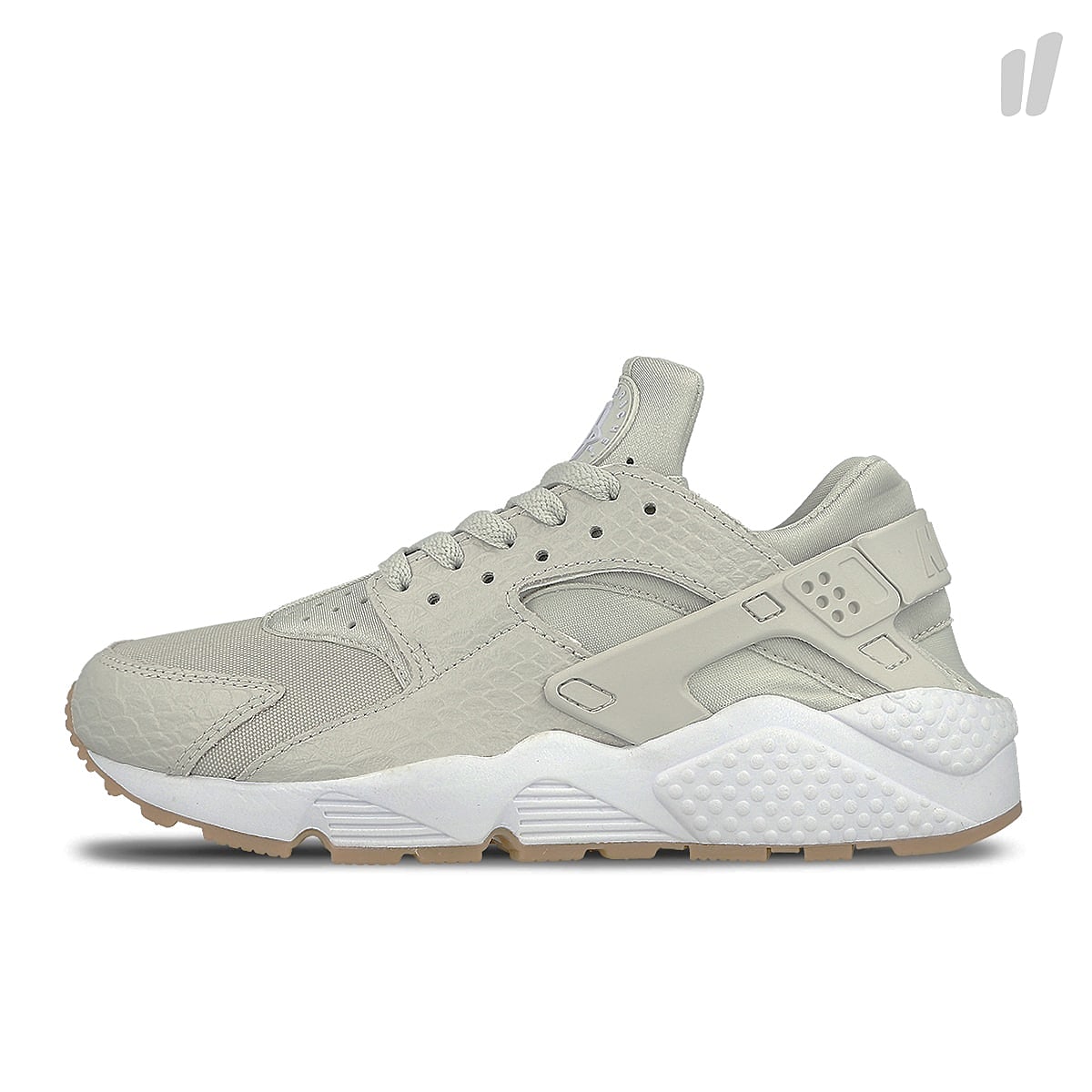 Nike wmns air huarache run se Light Bone / Light Bone - Gum Yellow - White Sneakers 859429 004 | Overkill