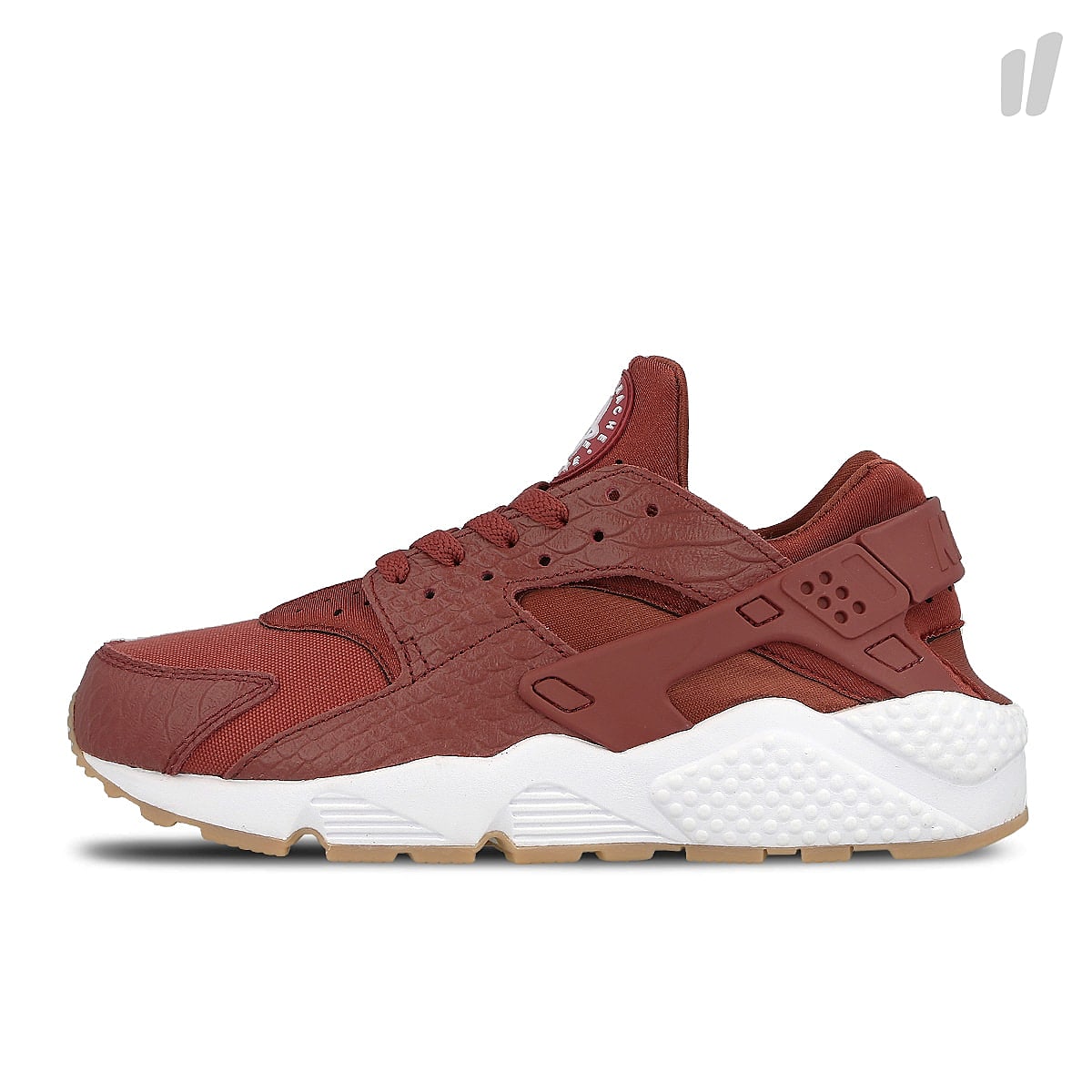Nike wmns air huarache run se Cedar-Cedar - Gum Yellow White Sneakers 859429 600 | Overkill
