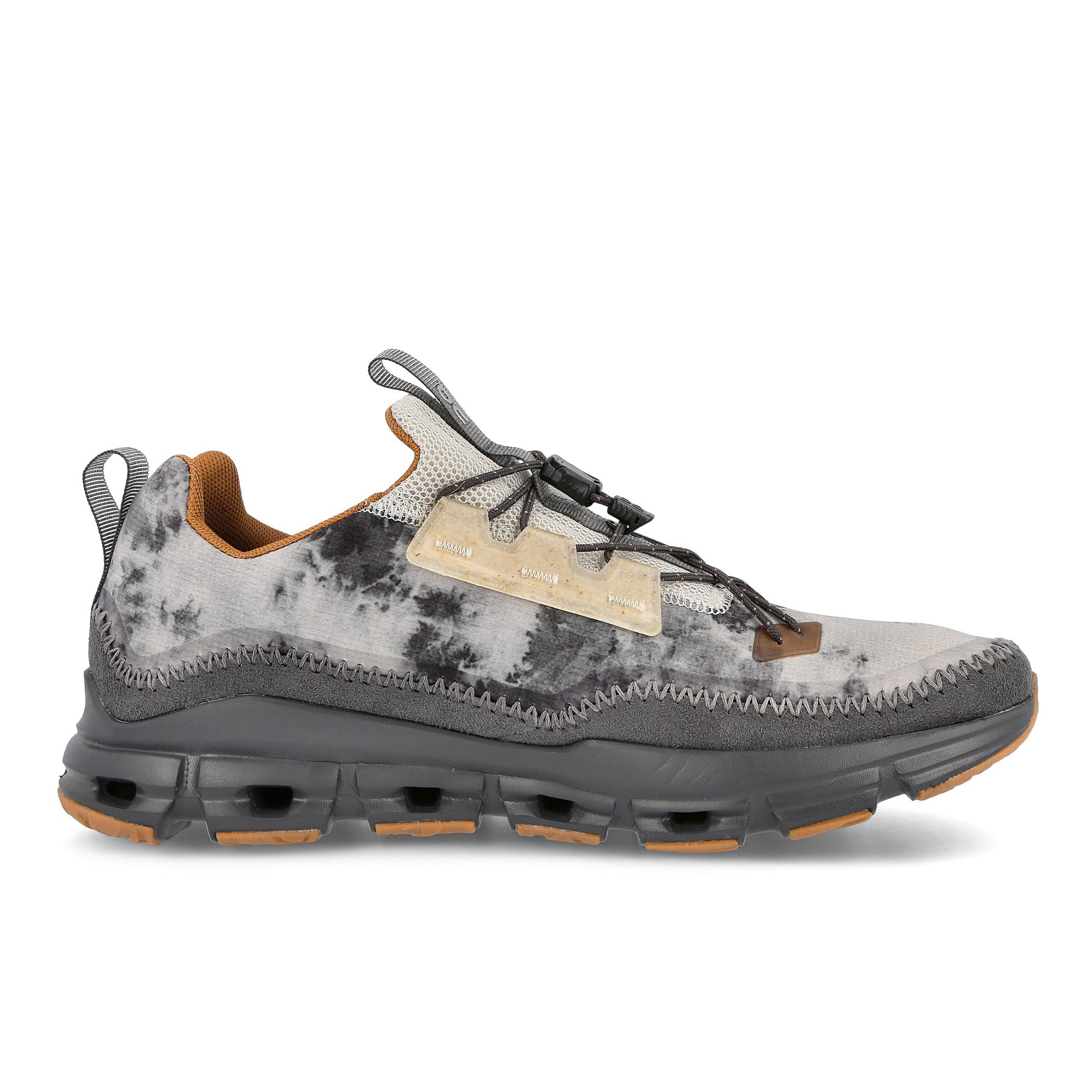 On Cloudaway Smoky Quartz Ice / Eclipse Low Top Sneakers Silhouette | Overkill