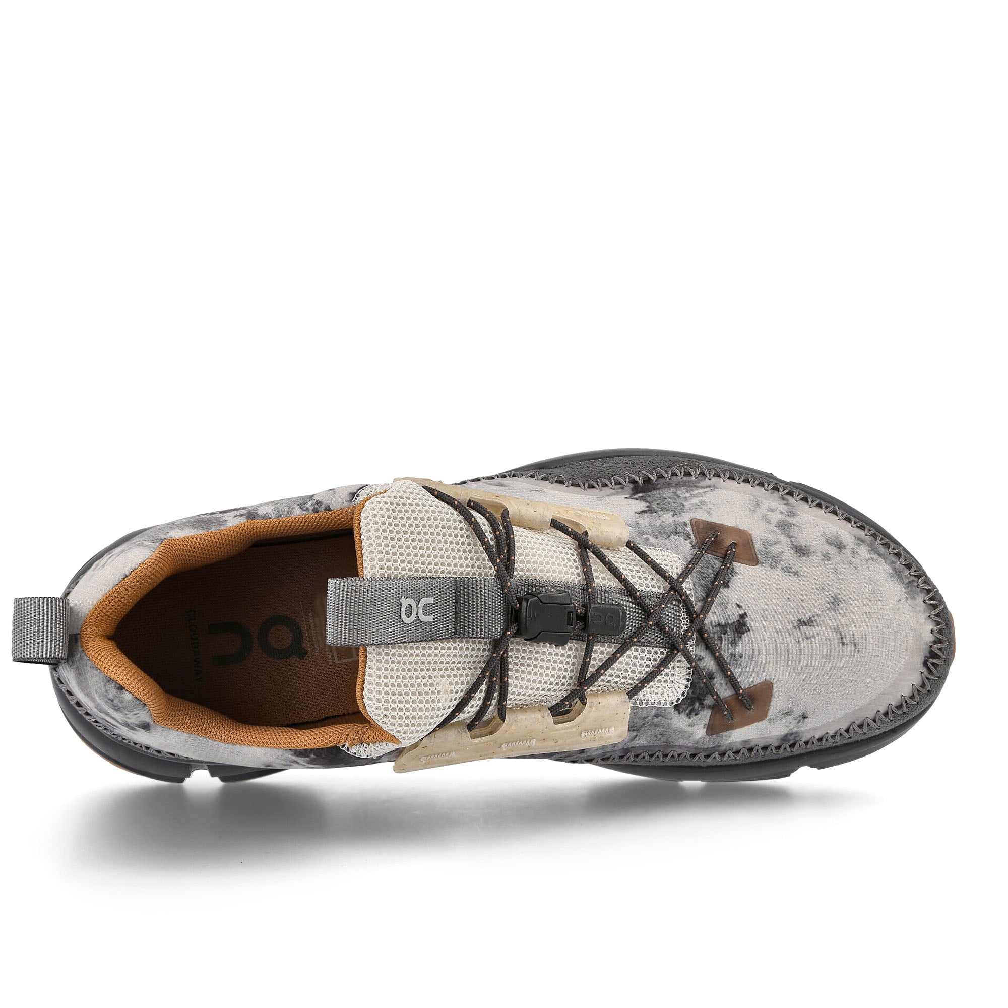 On Cloudaway Smoky Quartz Ice / Eclipse Low Top Sneakers Detailfoto | Overkill
