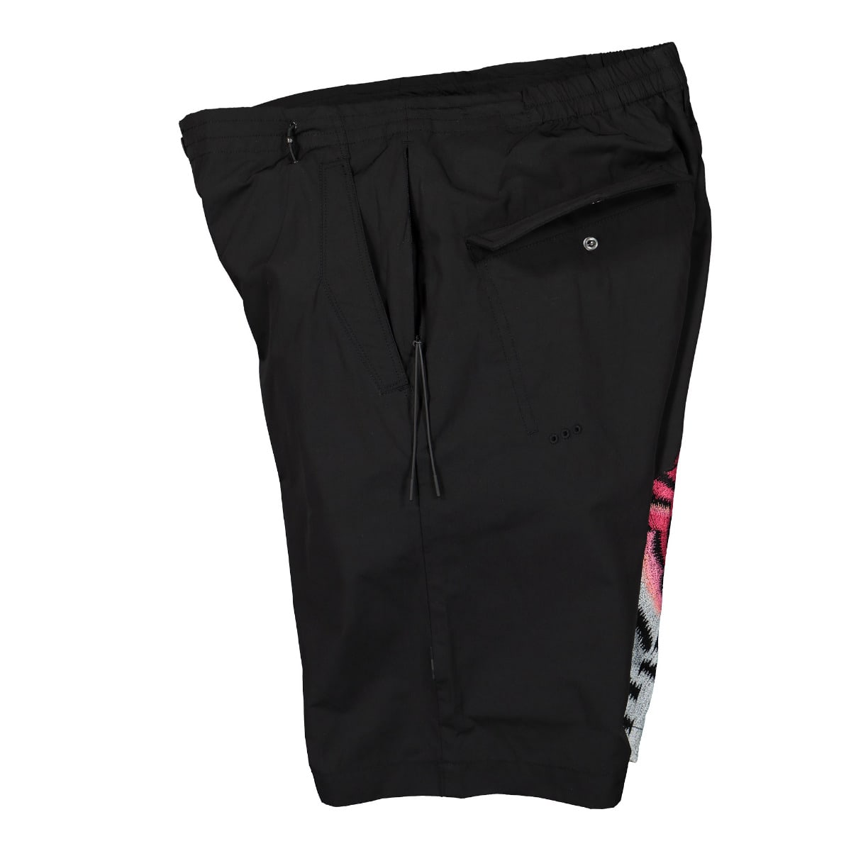Maharishi Tiger Invasion Snoshorts Black Shorts Detailfoto | Overkill