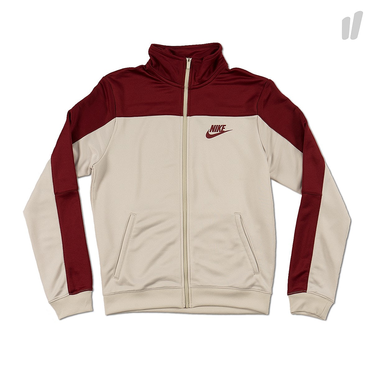 Nike Sportswear Track Suit Team Red / Light Bone / Team Red / Team Red Track Jackets 861774 677 | Overkill