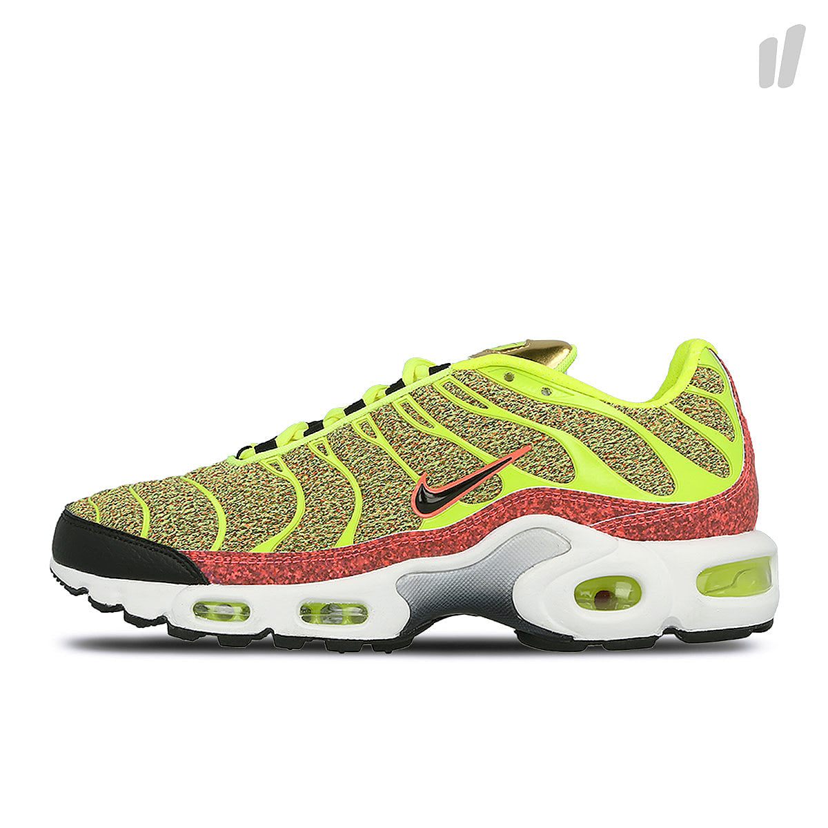 Nike wmns air max plus se Volt / Volt - Black - Hot Punch Sneakers 862201 700 | Overkill