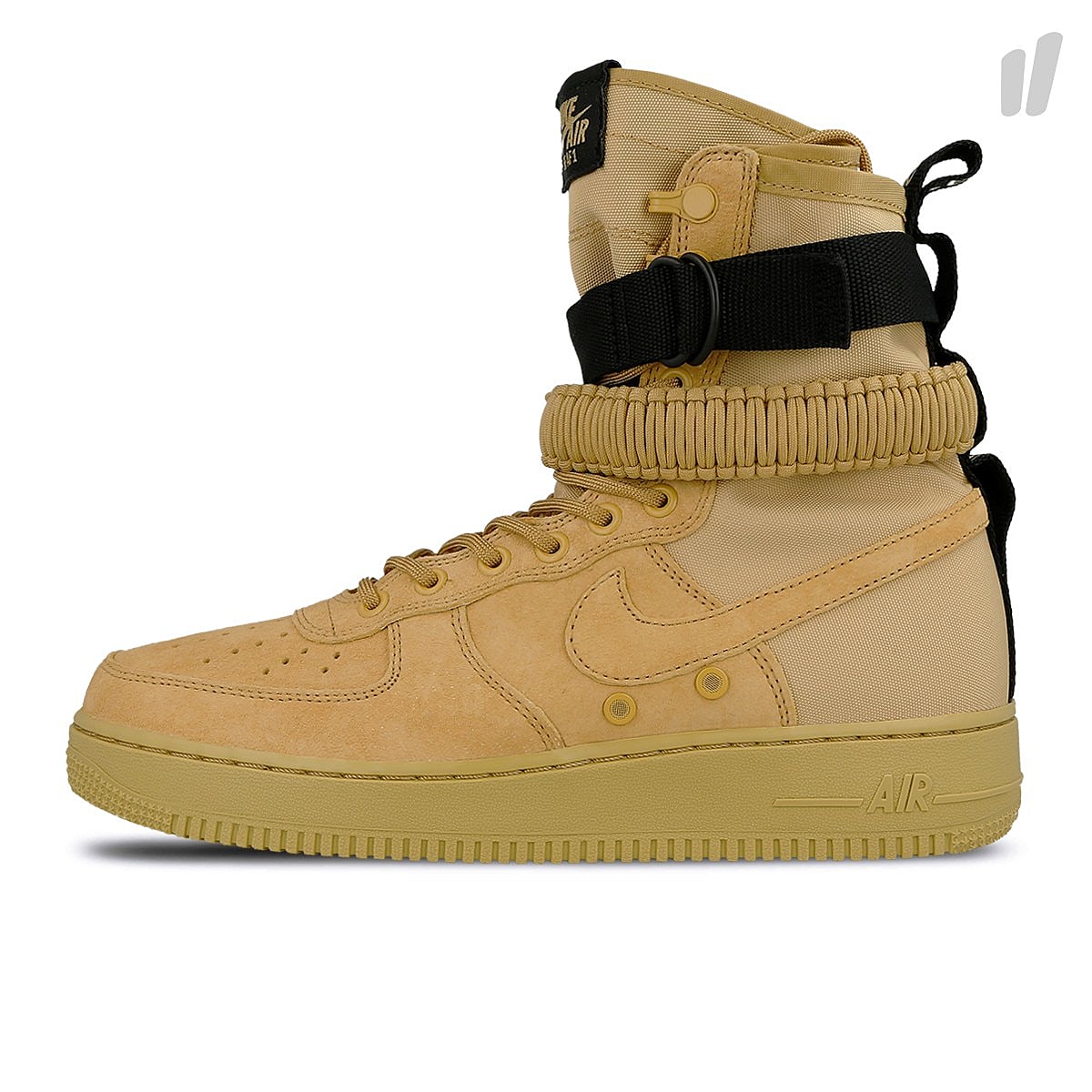 Nike sf air force 1 Club Gold-Club Gold - Club Gold - Black Sneakers 864024 700 | Overkill