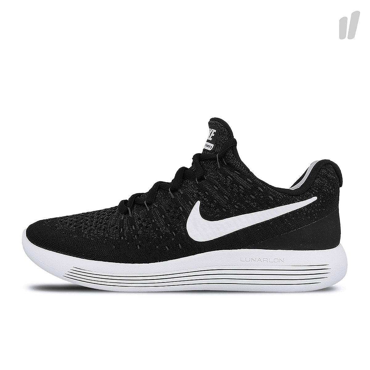 Nike lunarepic low flyknit 2 gs Black-White - Anthracite Sweatshirts 869990 001 | Overkill