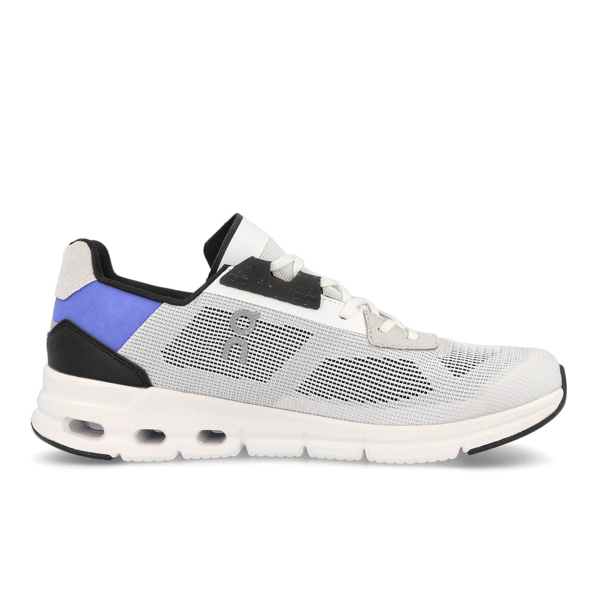 On Cloudrift White / Cobalt Sneakers Silhouette | Overkill
