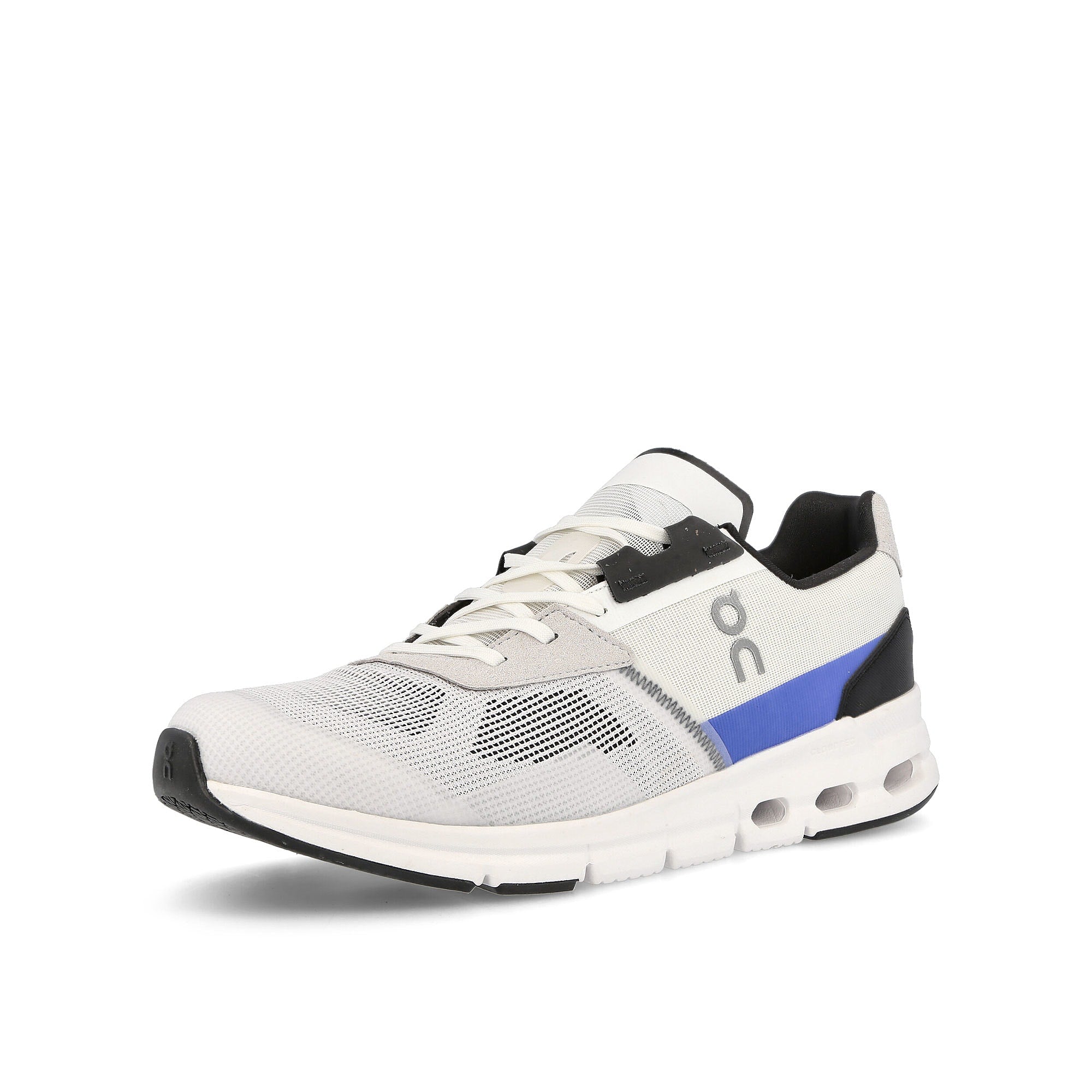 On Cloudrift White / Cobalt Sneakers Close Up | Overkill