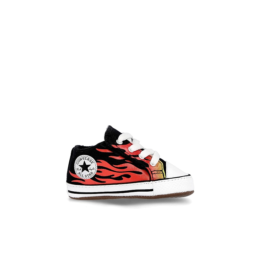 Converse chuck taylor all star cribster mid Black-Fresh Yellow-Enamel Red Sneakers Silhouette | Overkill