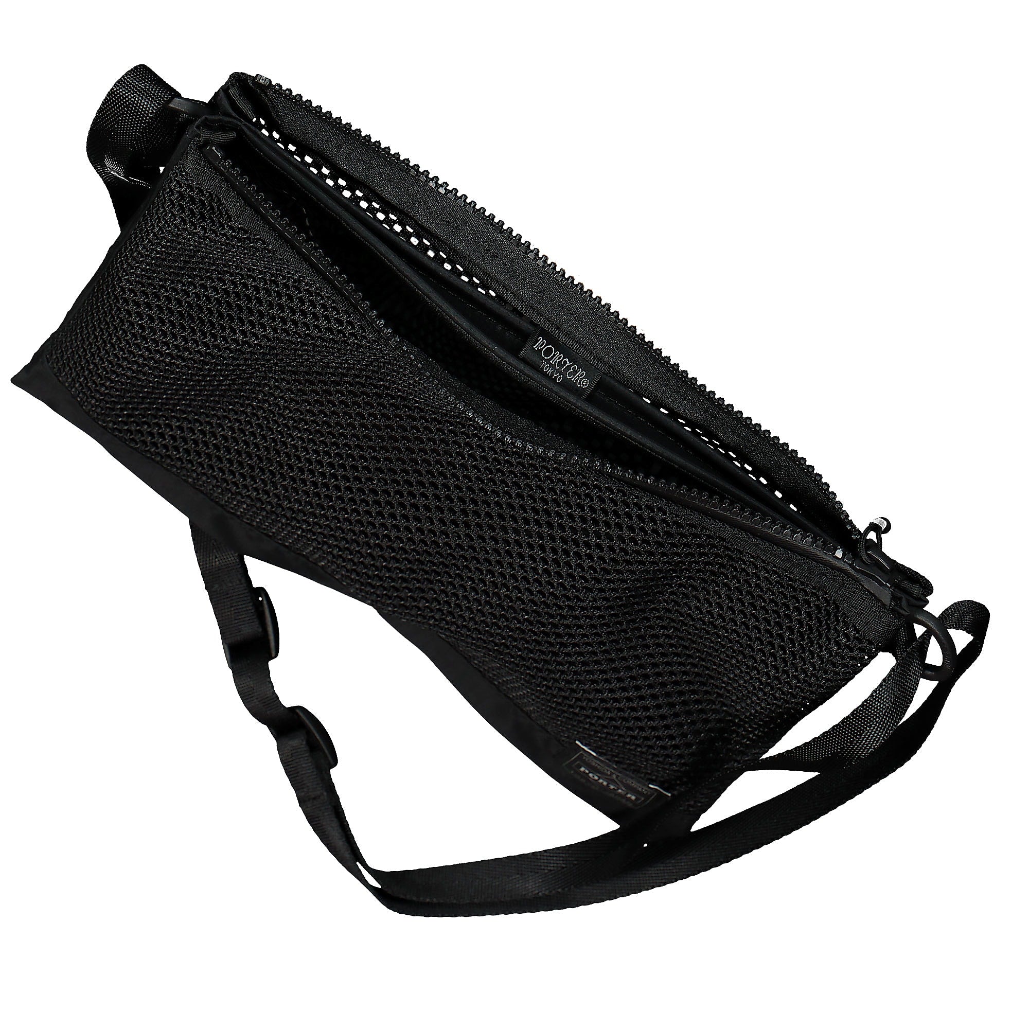 Porter-Yoshida & Co. Screen Sacoche Black Shoulder & Cross Body Bags Material | Overkill