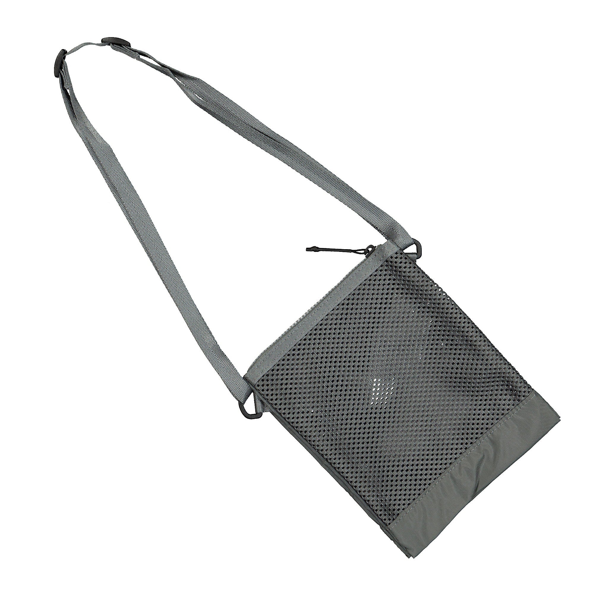 Porter-Yoshida & Co. Screen Sacoche Gray Shoulder & Cross Body Bags Close-up | Overkill