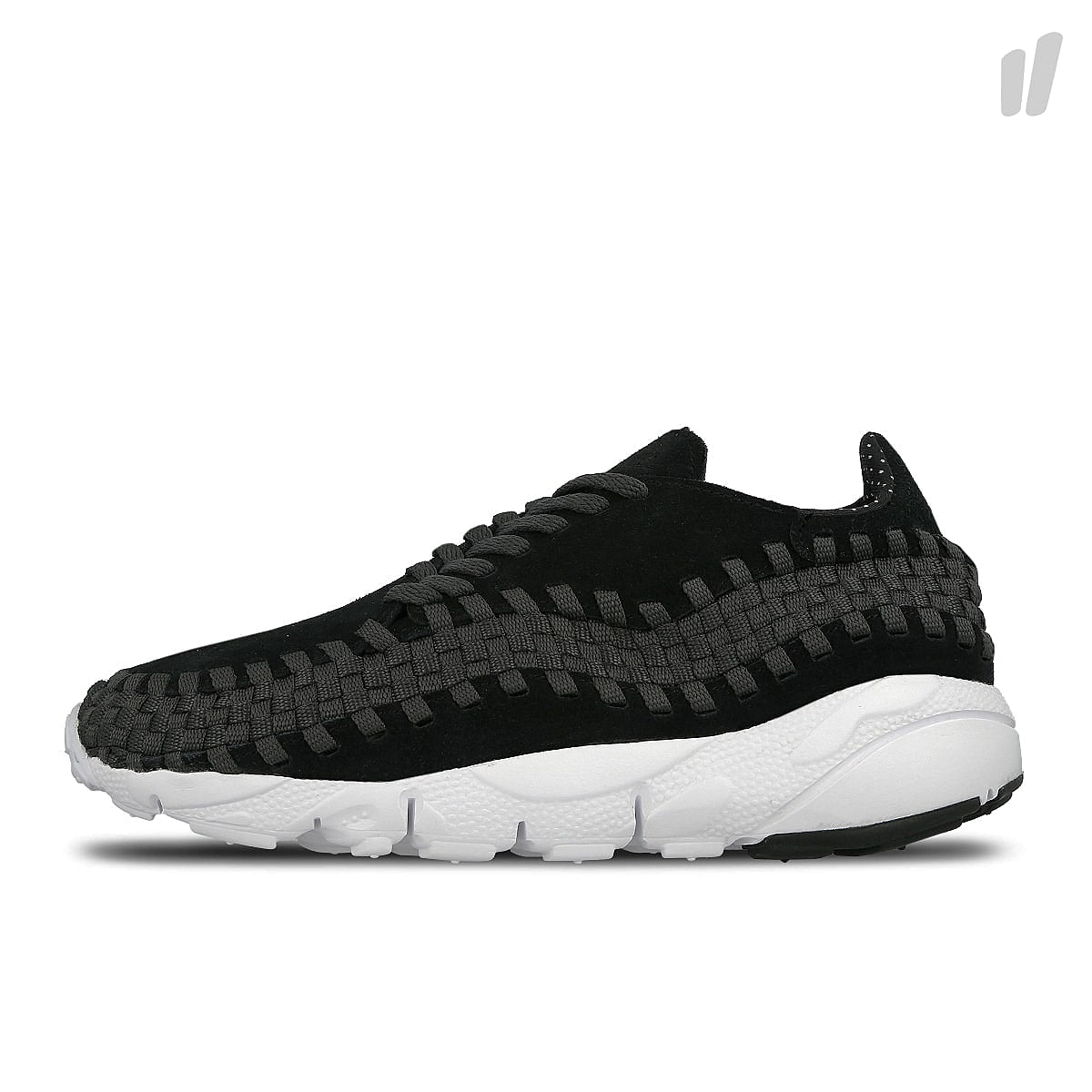 Nike air footscape woven chukka nm Black / Black - Anthracite - White Low Top Sneakers 875797 001 | Overkill