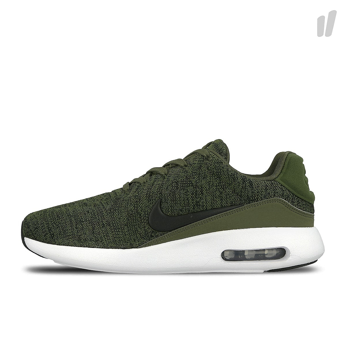 Nike air max modern flyknit Rough Green-Black - Black - White Sweatshirts 876066 300 | Overkill