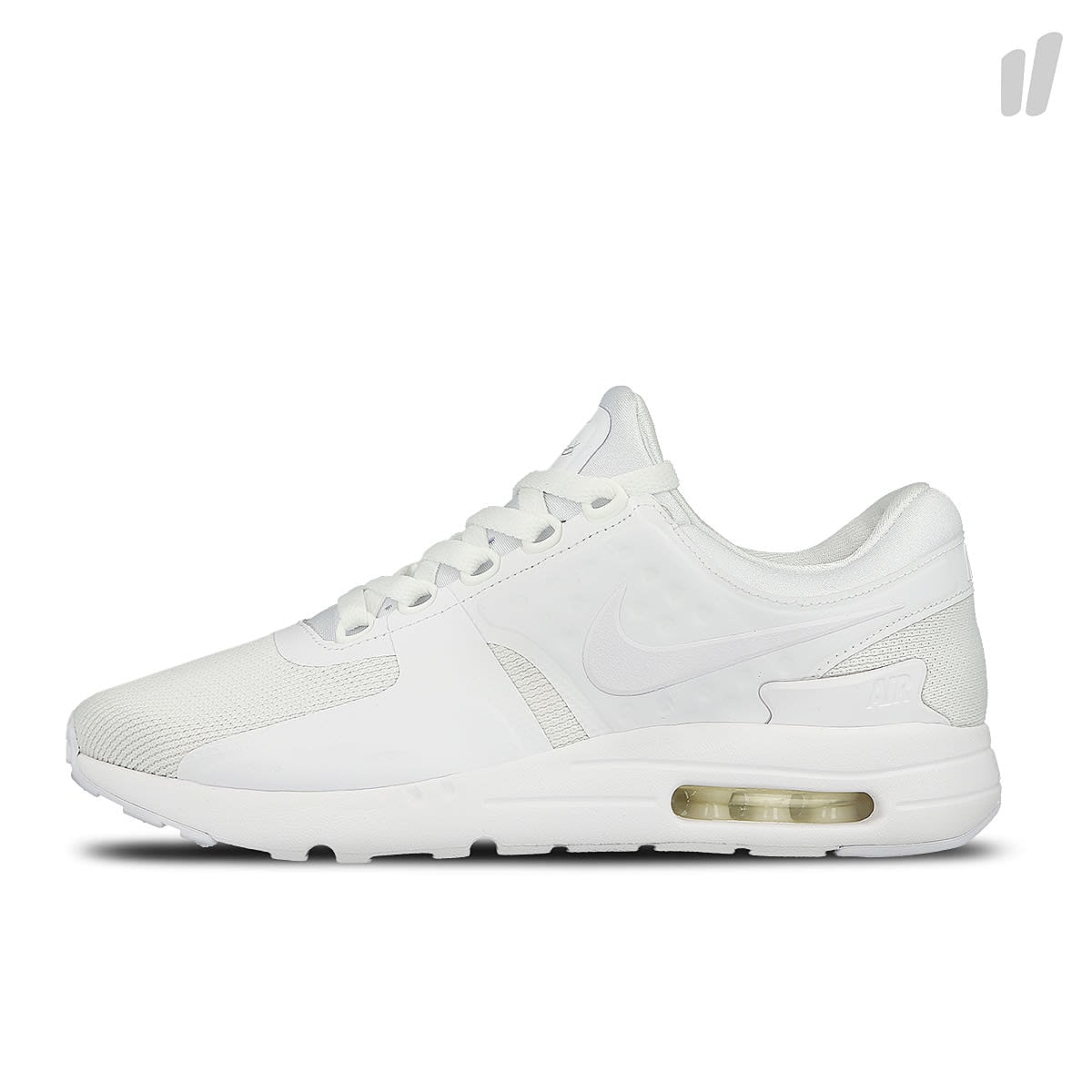 Nike air max zero essential White / White - Wolf Grey - Pure Platinum Sneakers 876070 100 | Overkill